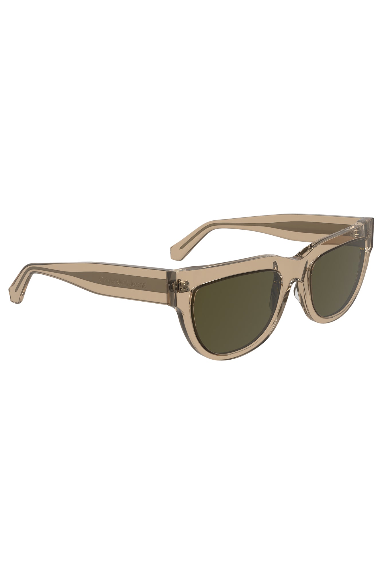 CALVIN KLEIN WOMENS SUNGLASSES BROWN