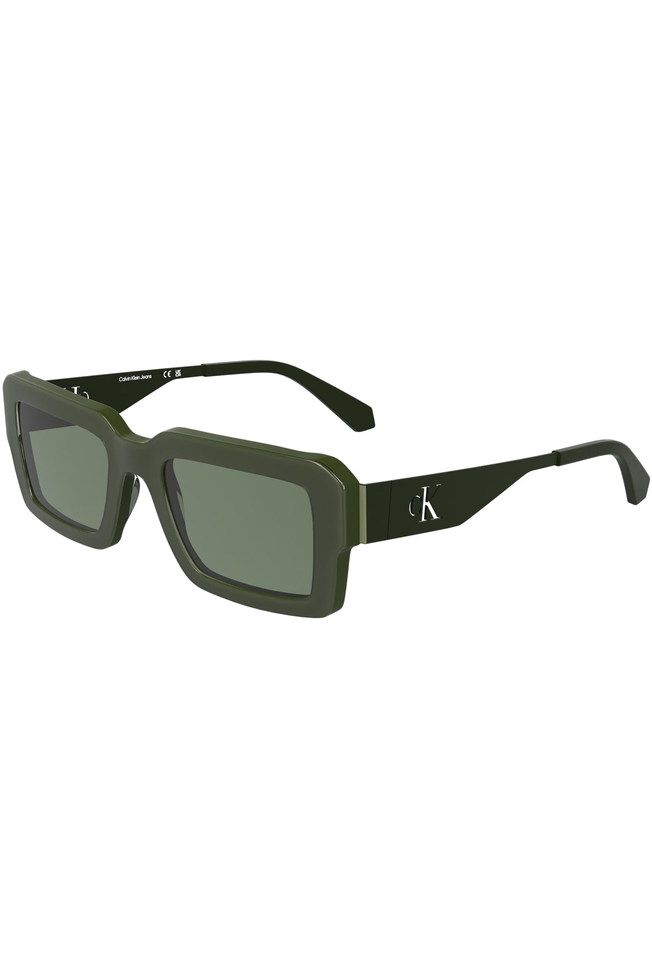 CALVIN KLEIN WOMENS SUNGLASSES GREEN
