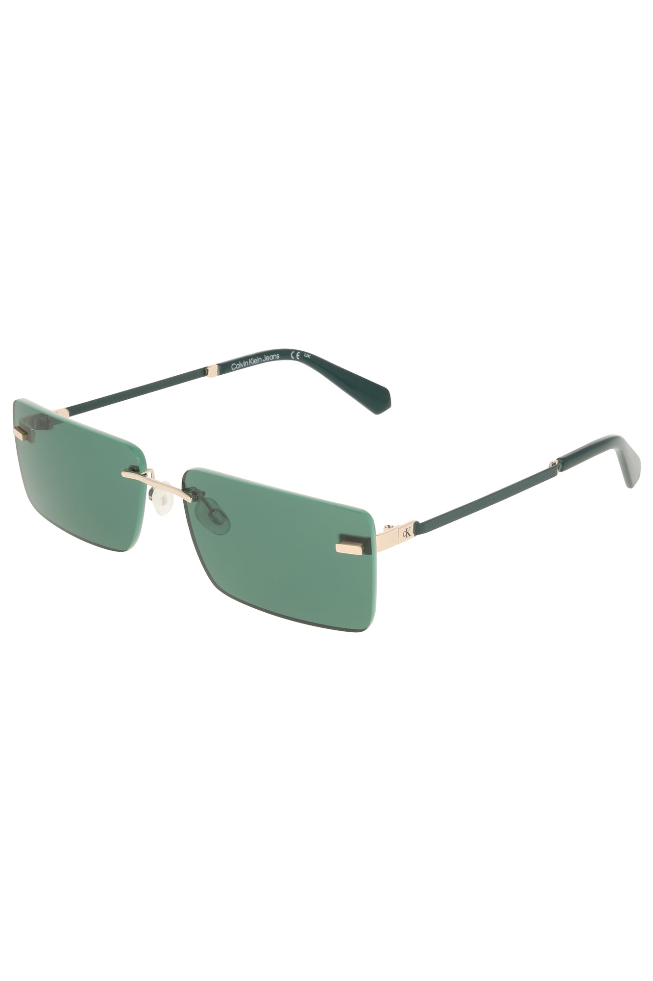 CALVIN KLEIN WOMENS SUNGLASSES GREEN