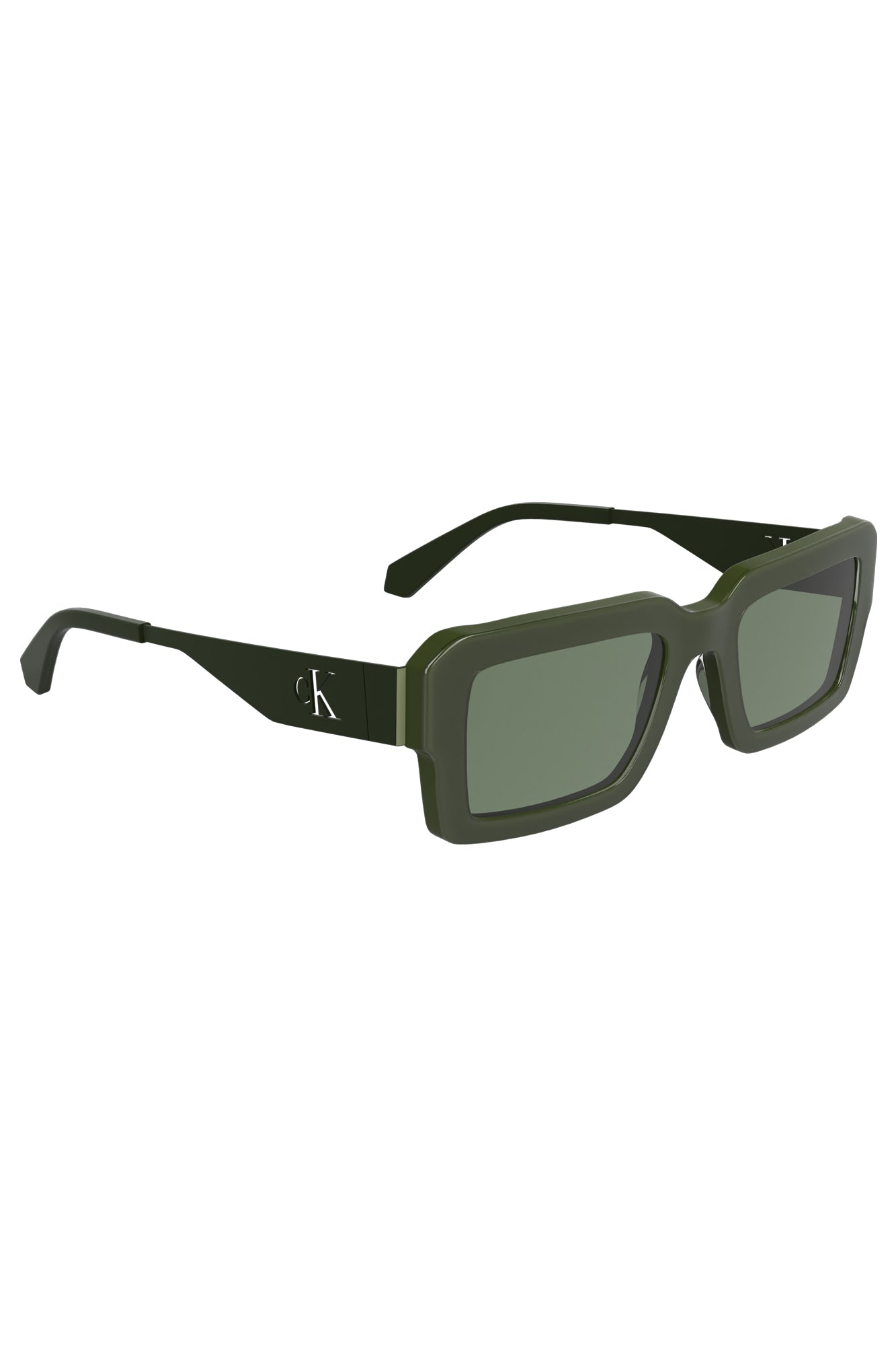 CALVIN KLEIN WOMENS SUNGLASSES GREEN