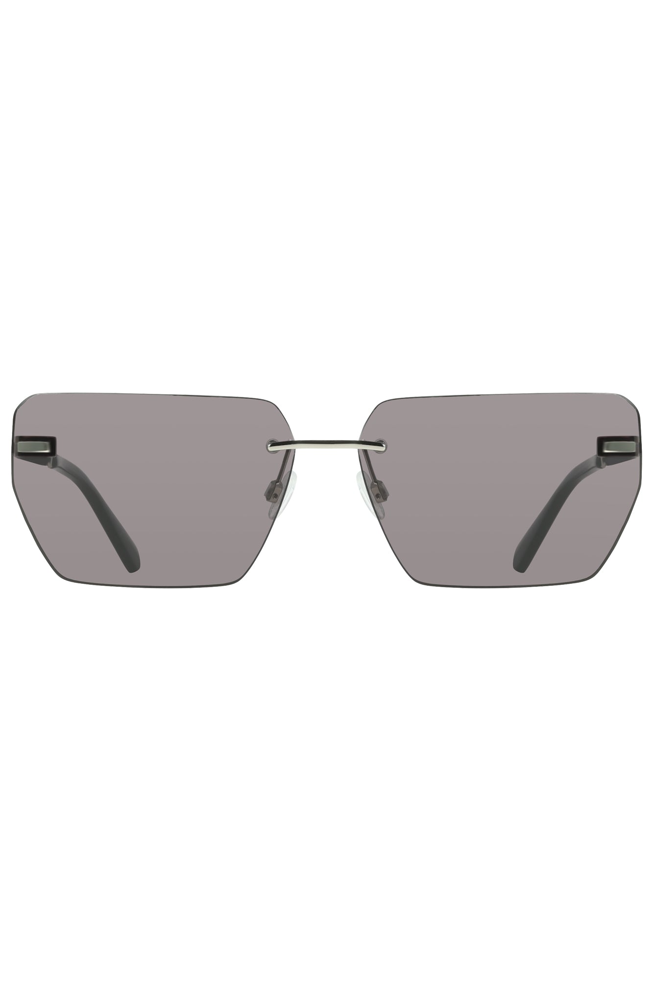 CALVIN KLEIN MENS SUNGLASSES SILVER