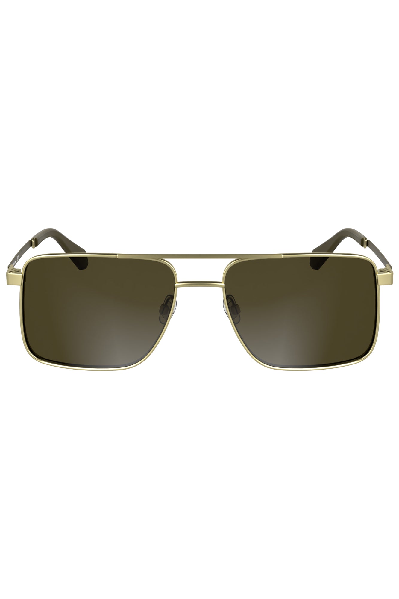 CALVIN KLEIN MENS SUNGLASSES GOLD