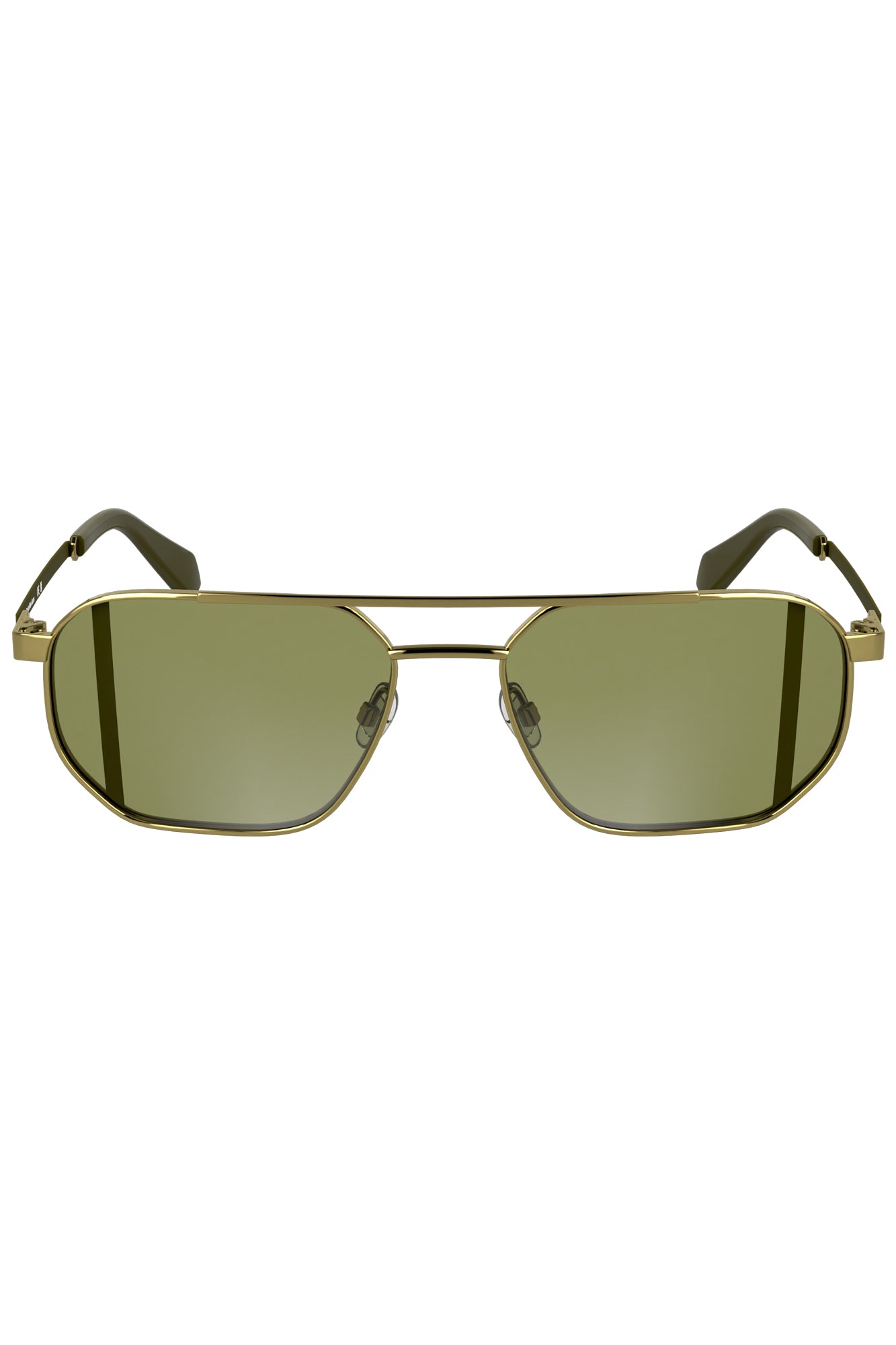 CALVIN KLEIN MENS SUNGLASSES GOLD