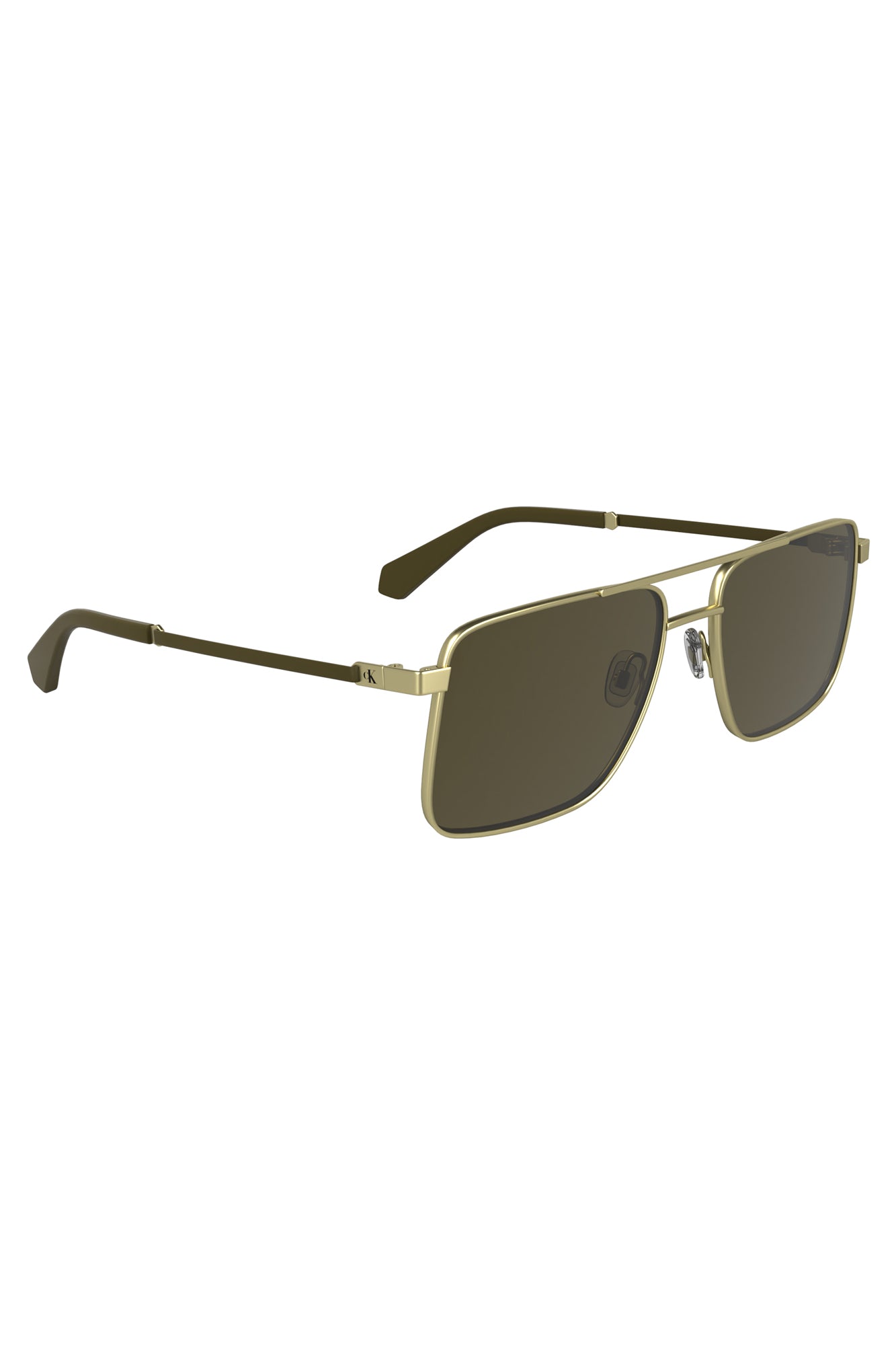 CALVIN KLEIN MENS SUNGLASSES GOLD