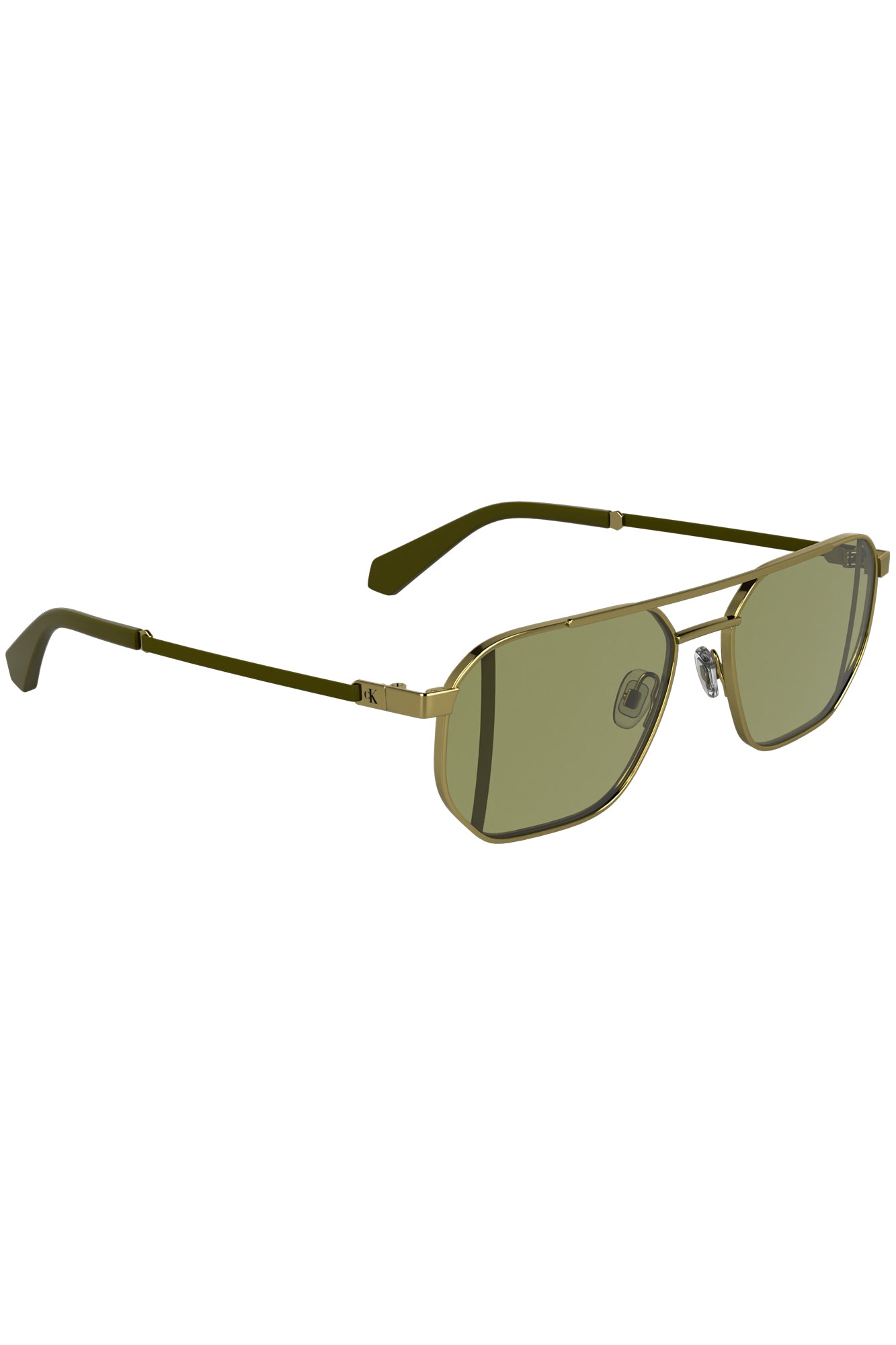 CALVIN KLEIN MENS SUNGLASSES GOLD