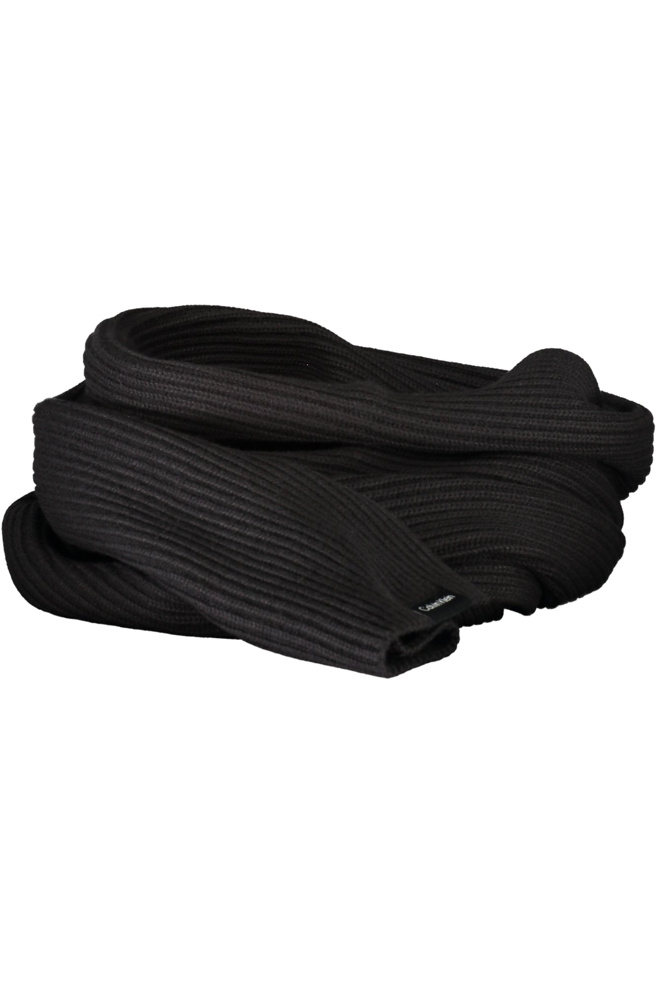 CALVIN KLEIN MENS BLACK SCARF