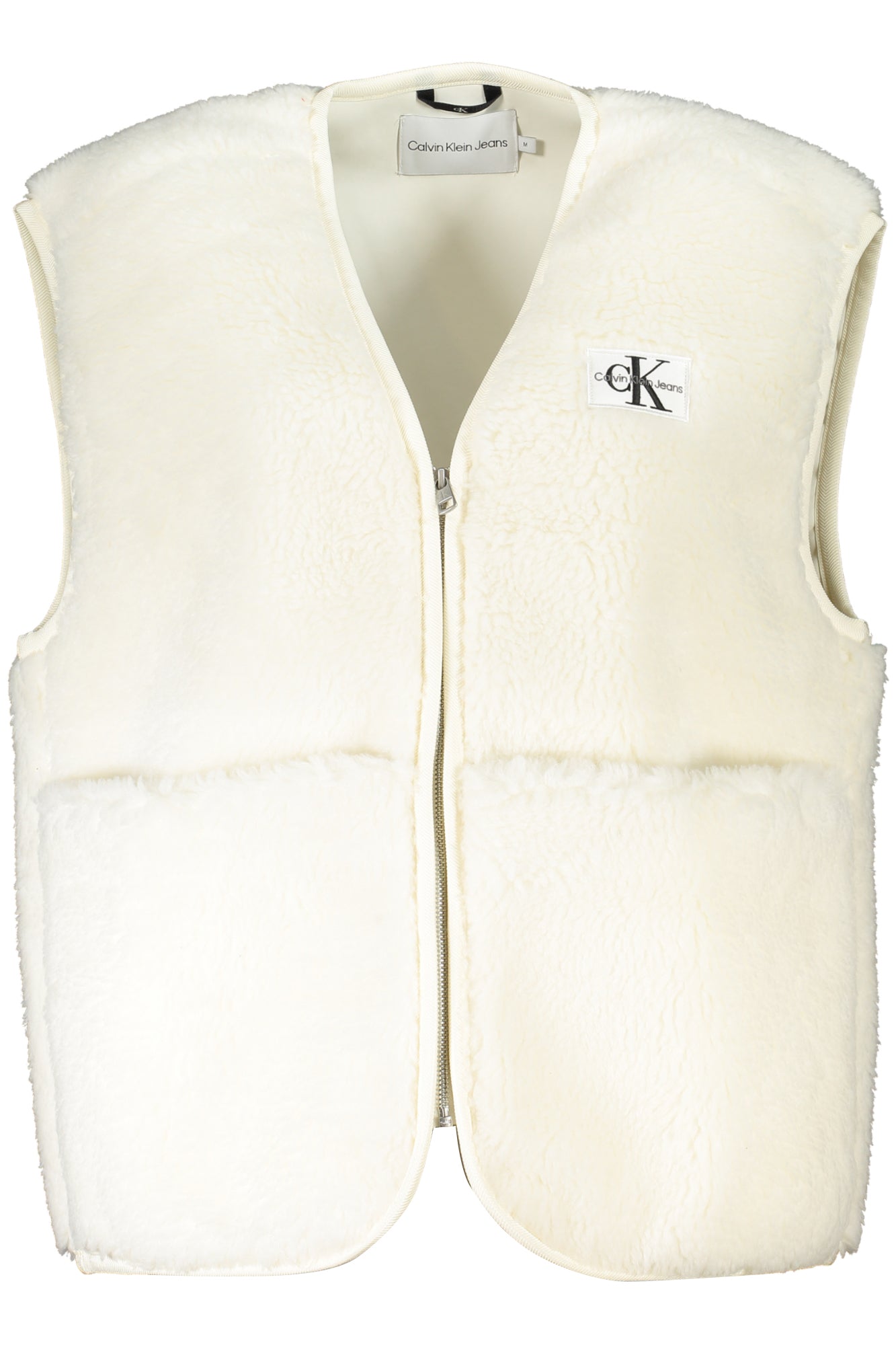 CALVIN KLEIN WOMENS SLEEVELESS WHITE