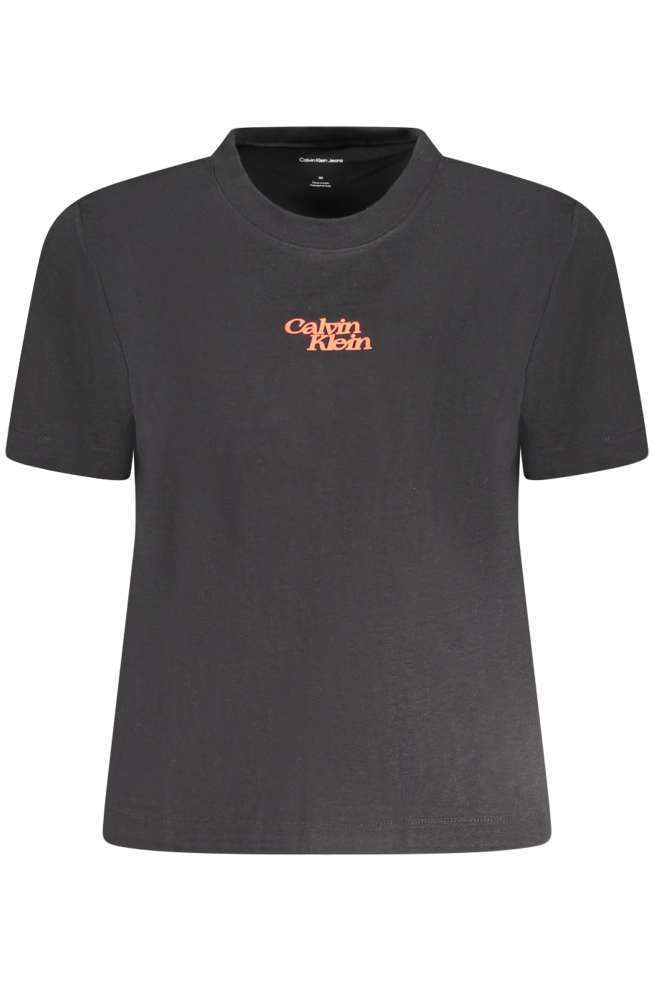 CALVIN KLEIN SHORT SLEEVE T-SHIRT WOMEN BLACK