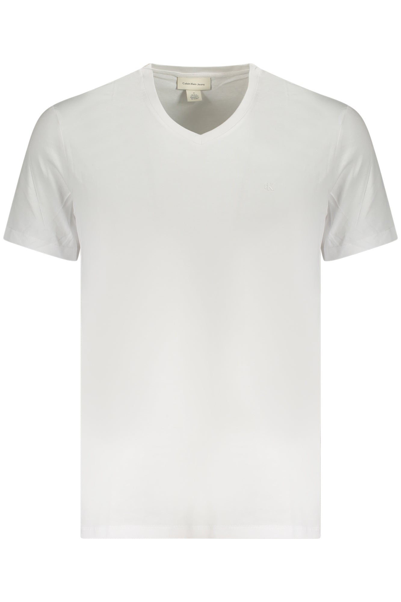 CALVIN KLEIN MENS SHORT SLEEVE T-SHIRT WHITE
