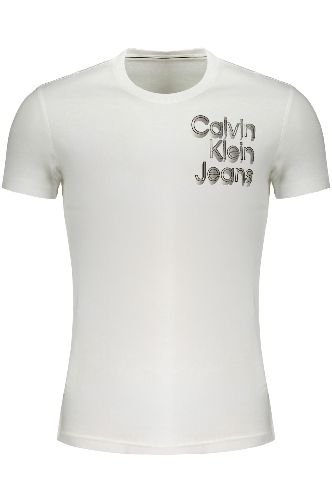 CALVIN KLEIN MENS SHORT SLEEVE T-SHIRT WHITE