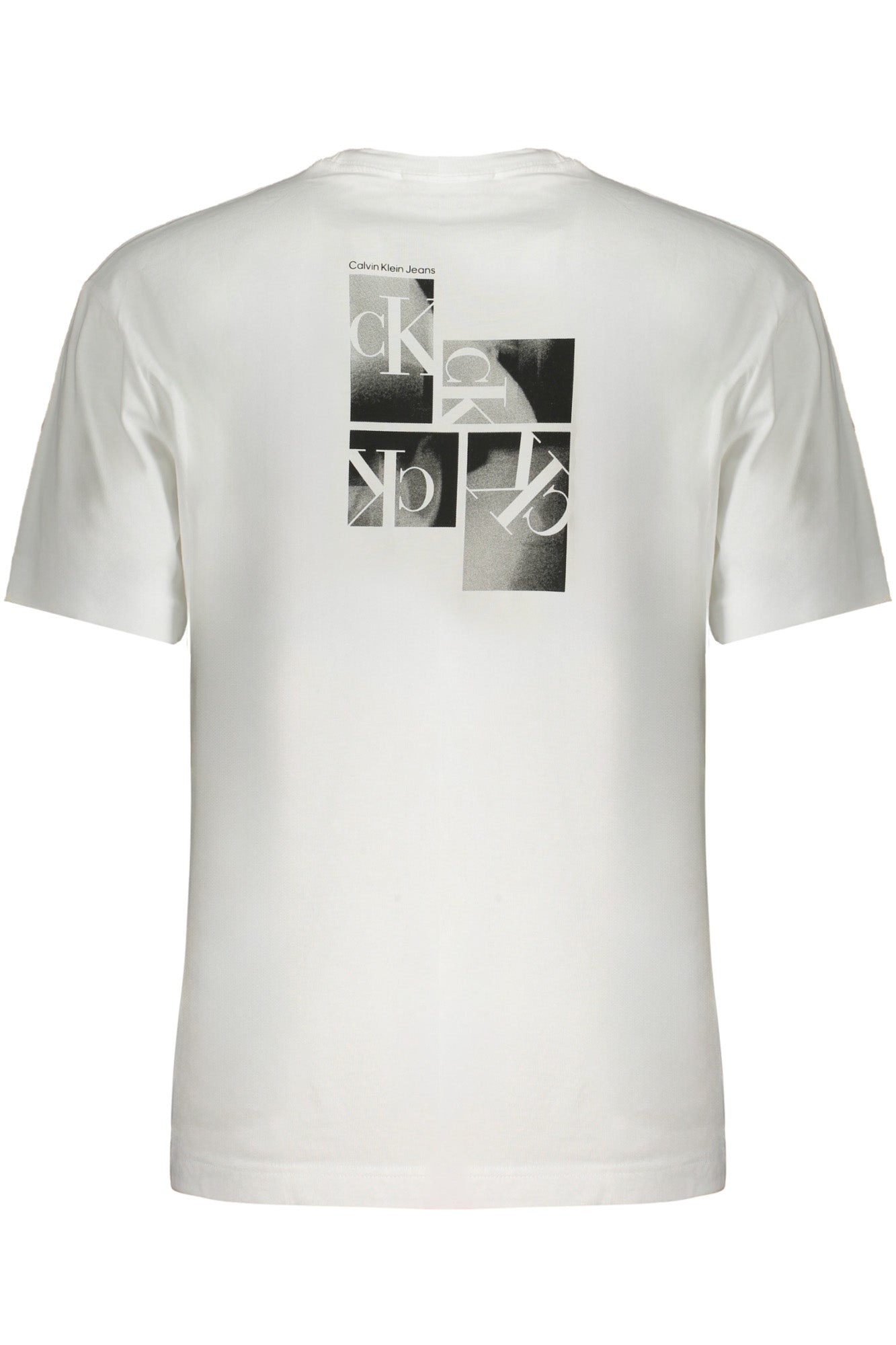 CALVIN KLEIN MENS SHORT SLEEVE T-SHIRT WHITE