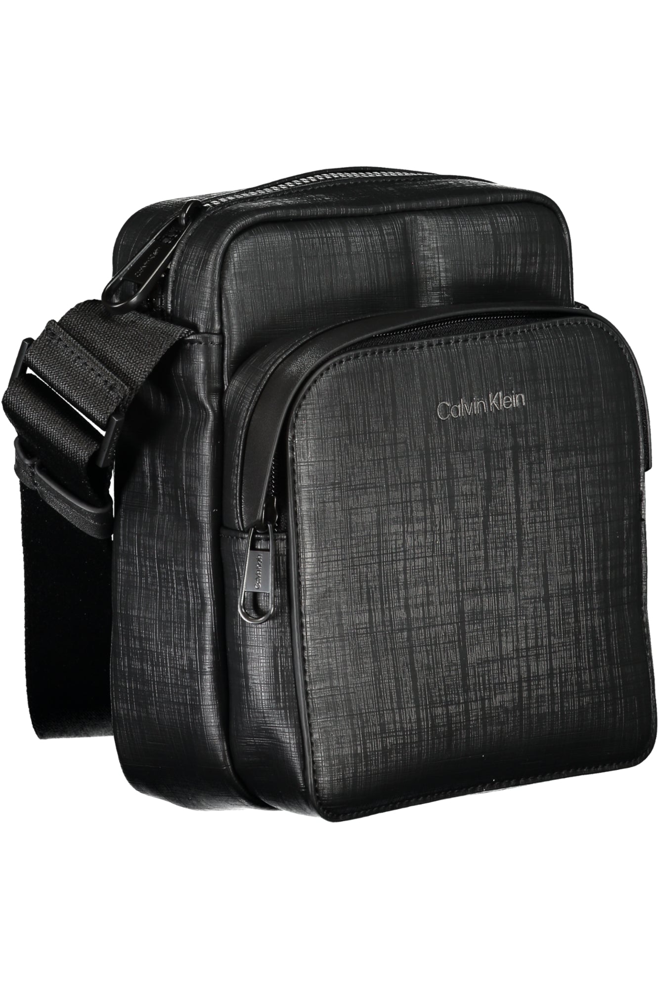CALVIN KLEIN MENS BLACK SHOULDER BAG