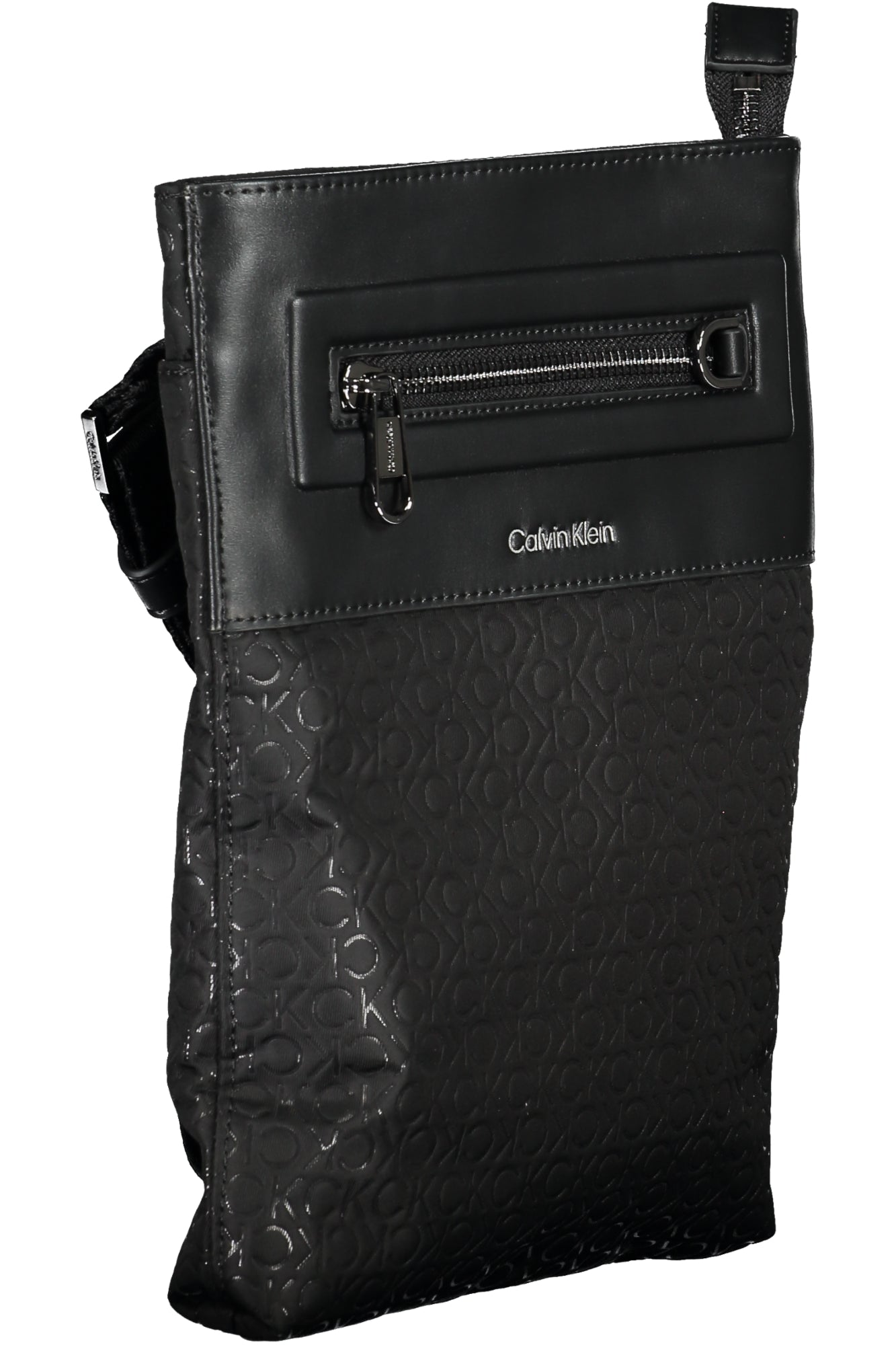 CALVIN KLEIN MENS BLACK SHOULDER BAG