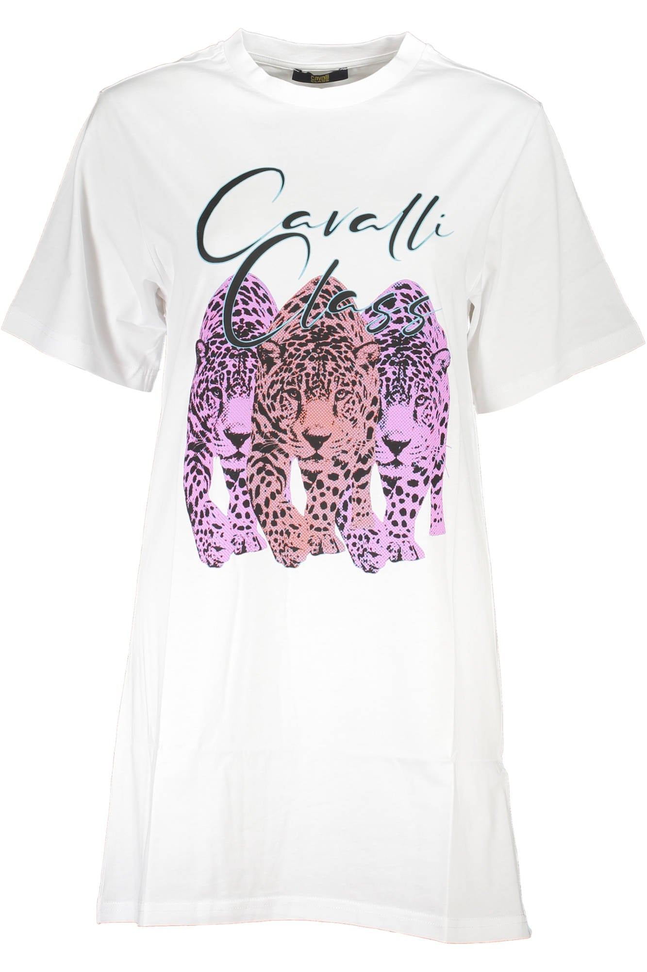 CAVALLI CLASS WOMENS SHORT DRESS WHITE