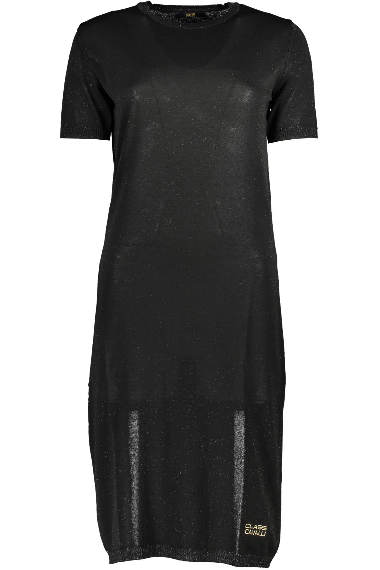CAVALLI CLASS WOMENS SHORT DRESS BLACK