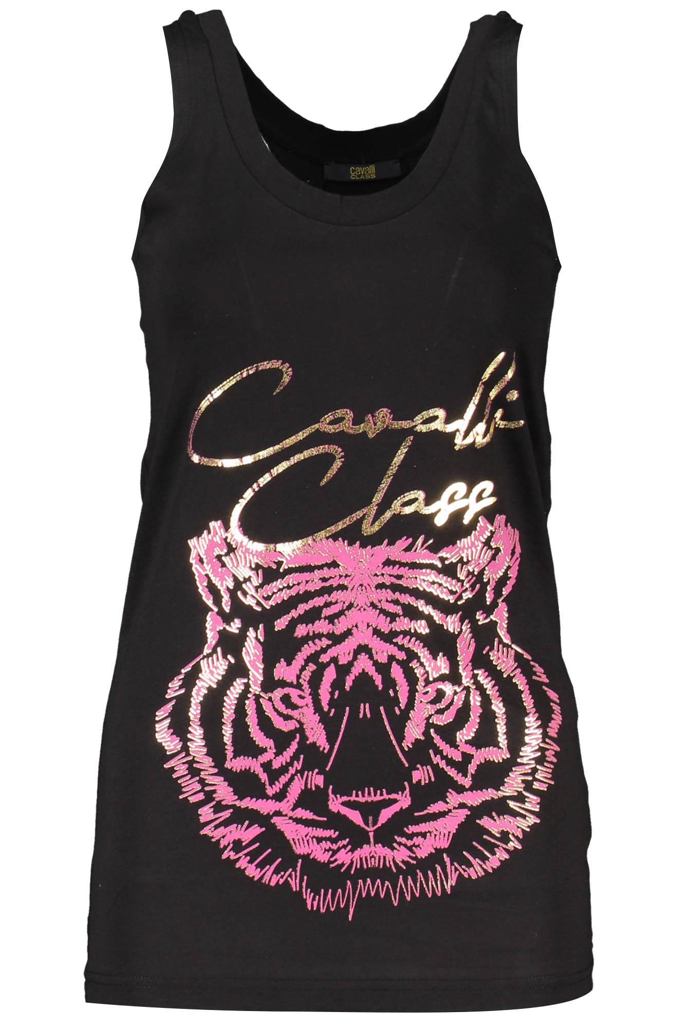 CAVALLI CLASS WOMENS TANK TOP BLACK