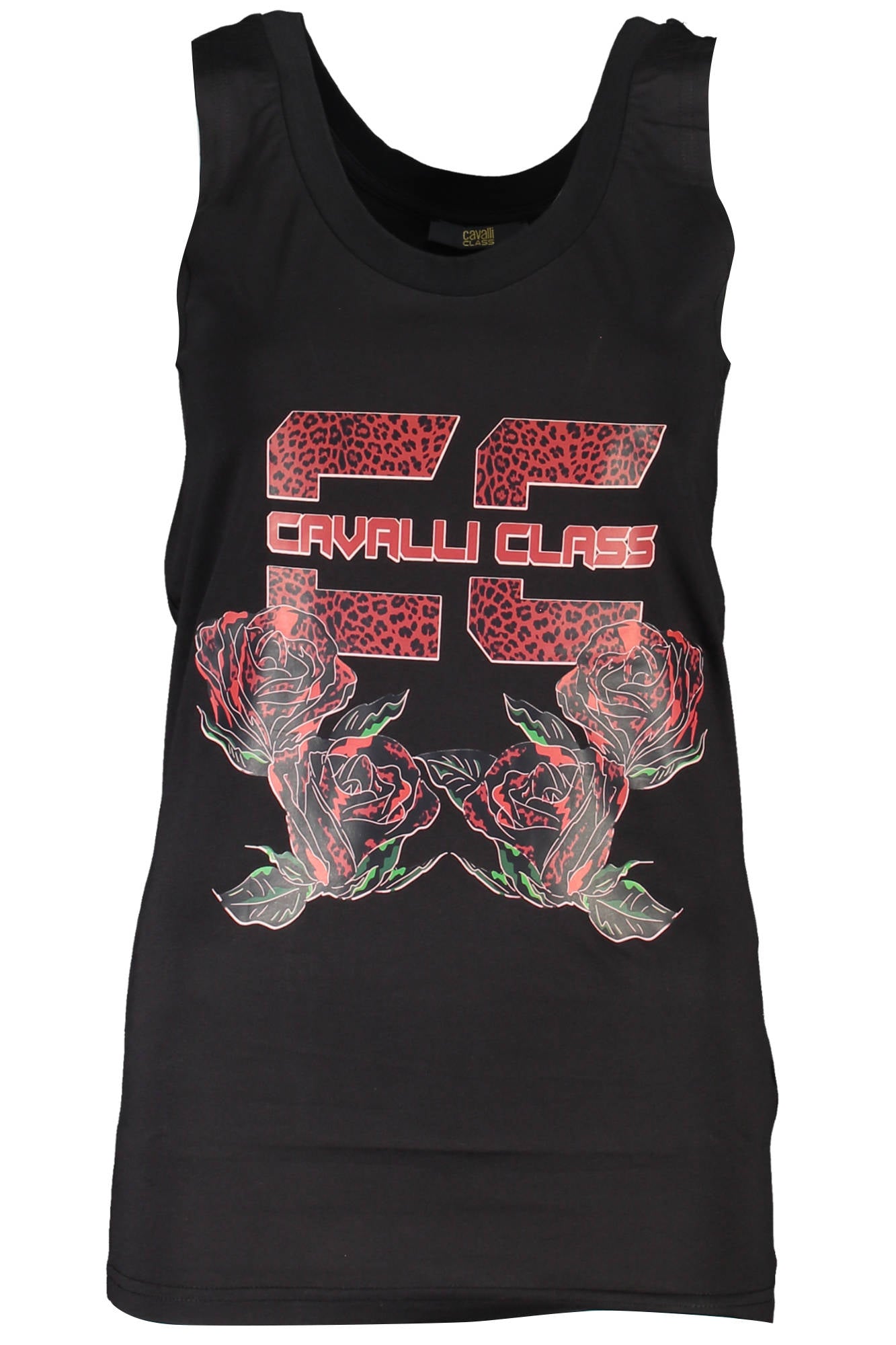 CAVALLI CLASS WOMENS TANK TOP BLACK
