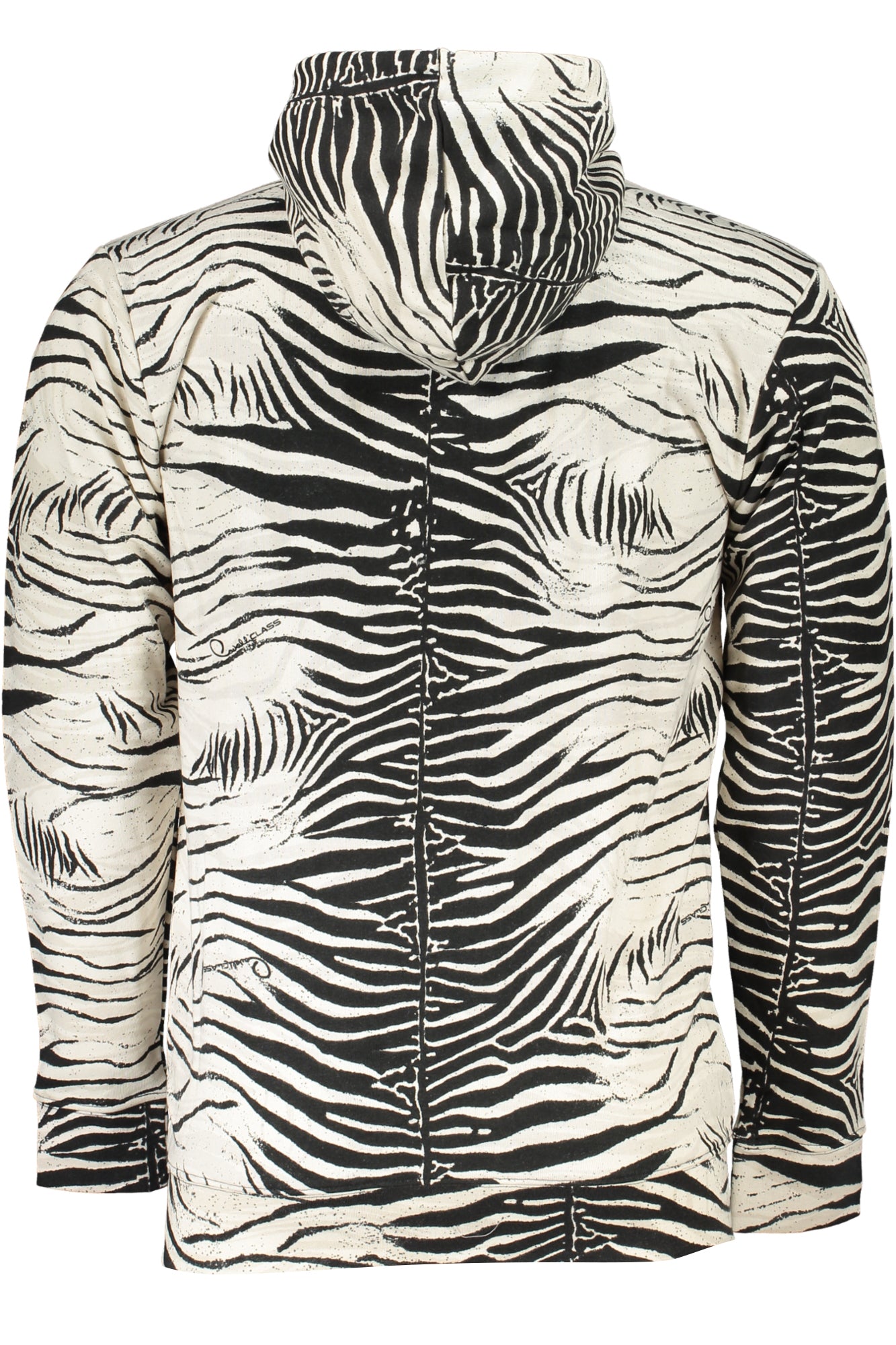 CAVALLI CLASS MENS WHITE ZIP SWEATSHIRT