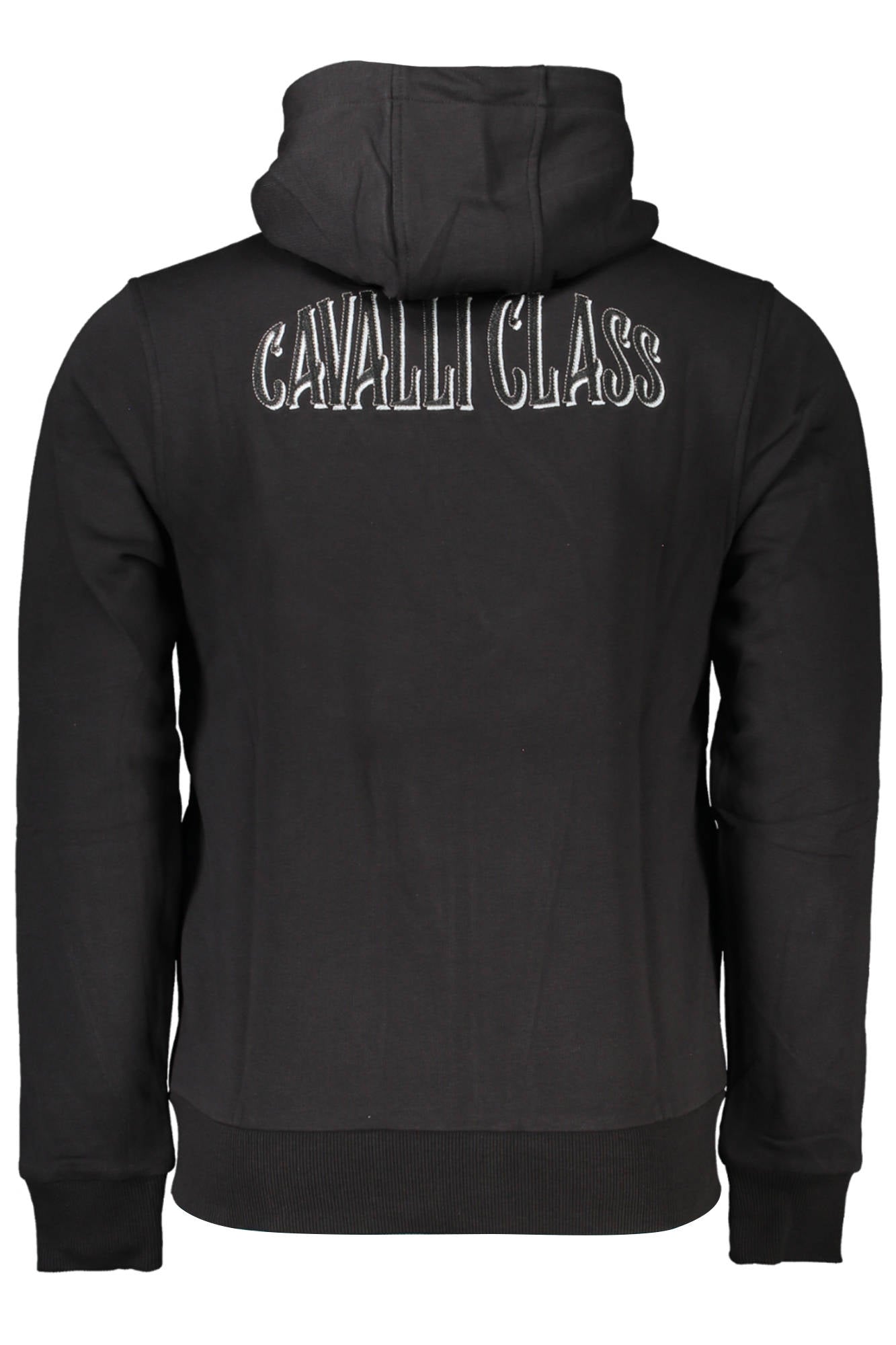 CAVALLI CLASS SWEATSHIRT WITH ZIP BLACK MAN