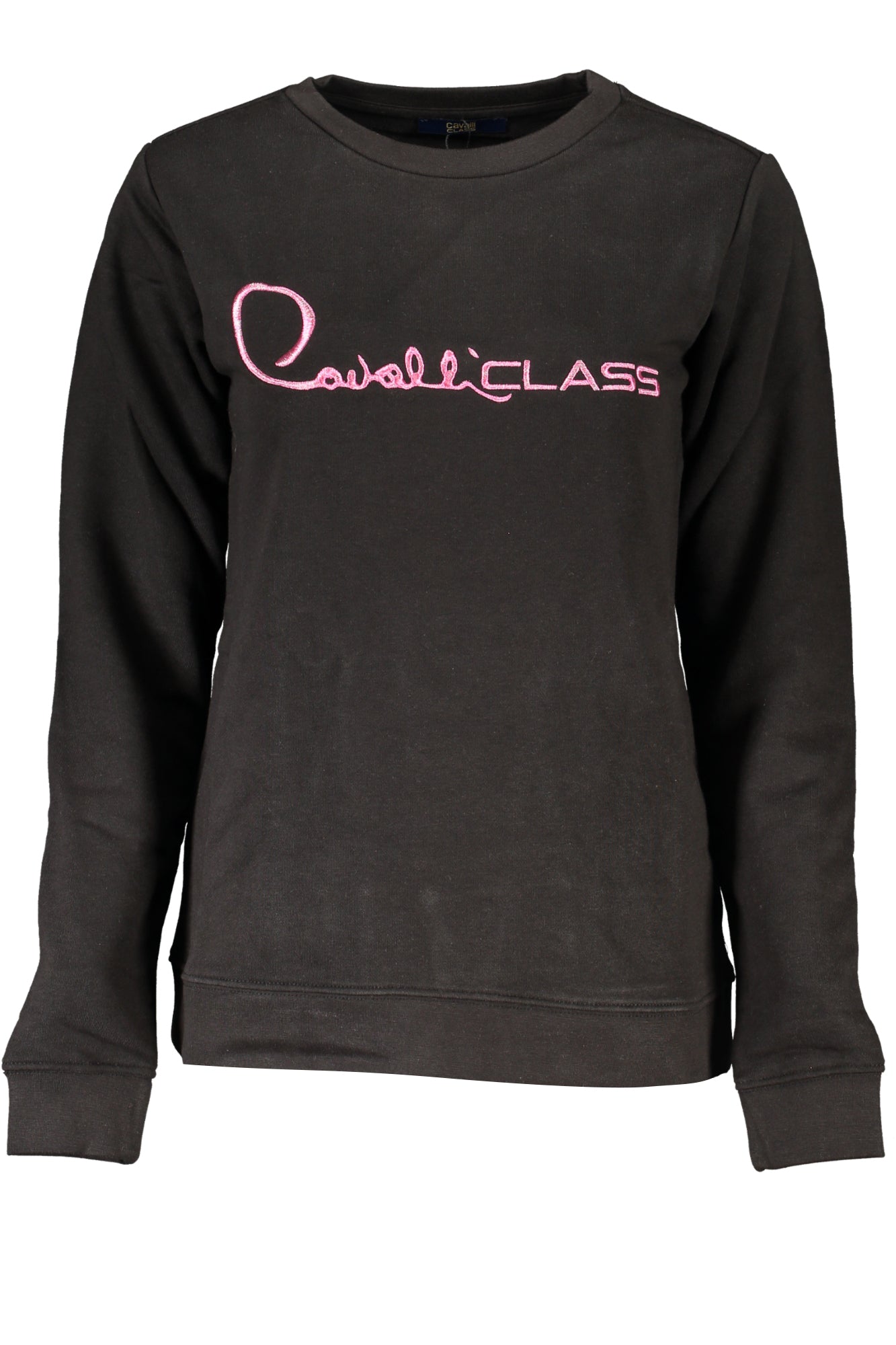 CAVALLI CLASS WOMENS ZIPLESS SWEATSHIRT BLACK