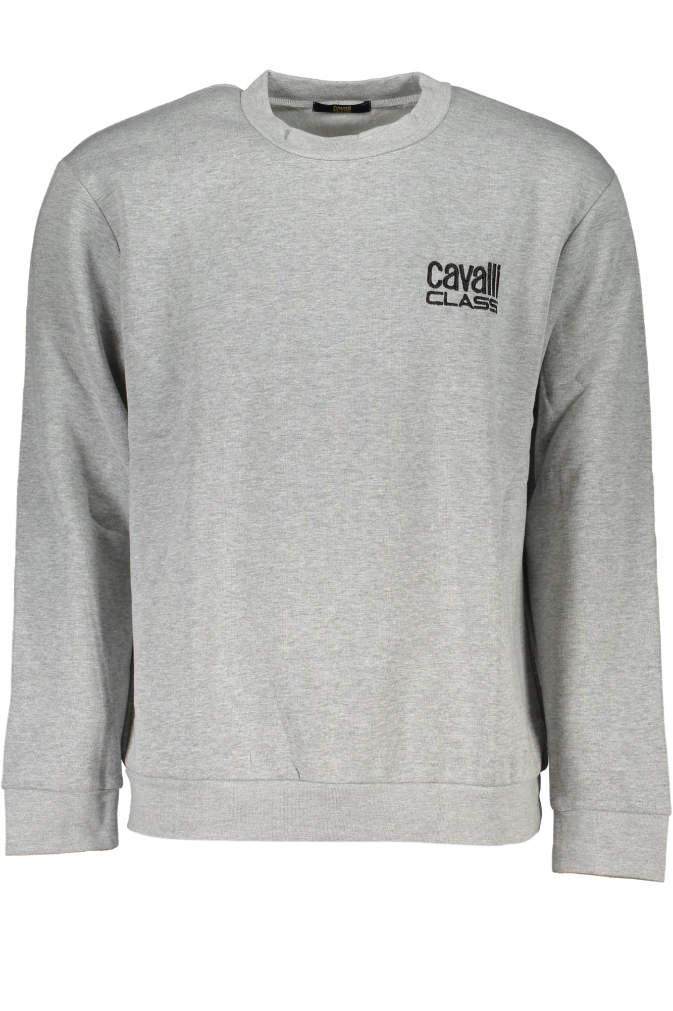 CAVALLI CLASS MENS GRAY ZIPLESS SWEATSHIRT