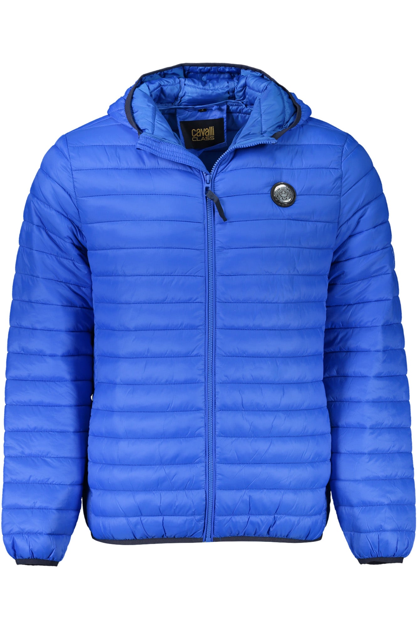 CAVALLI CLASS MENS BLUE JACKET
