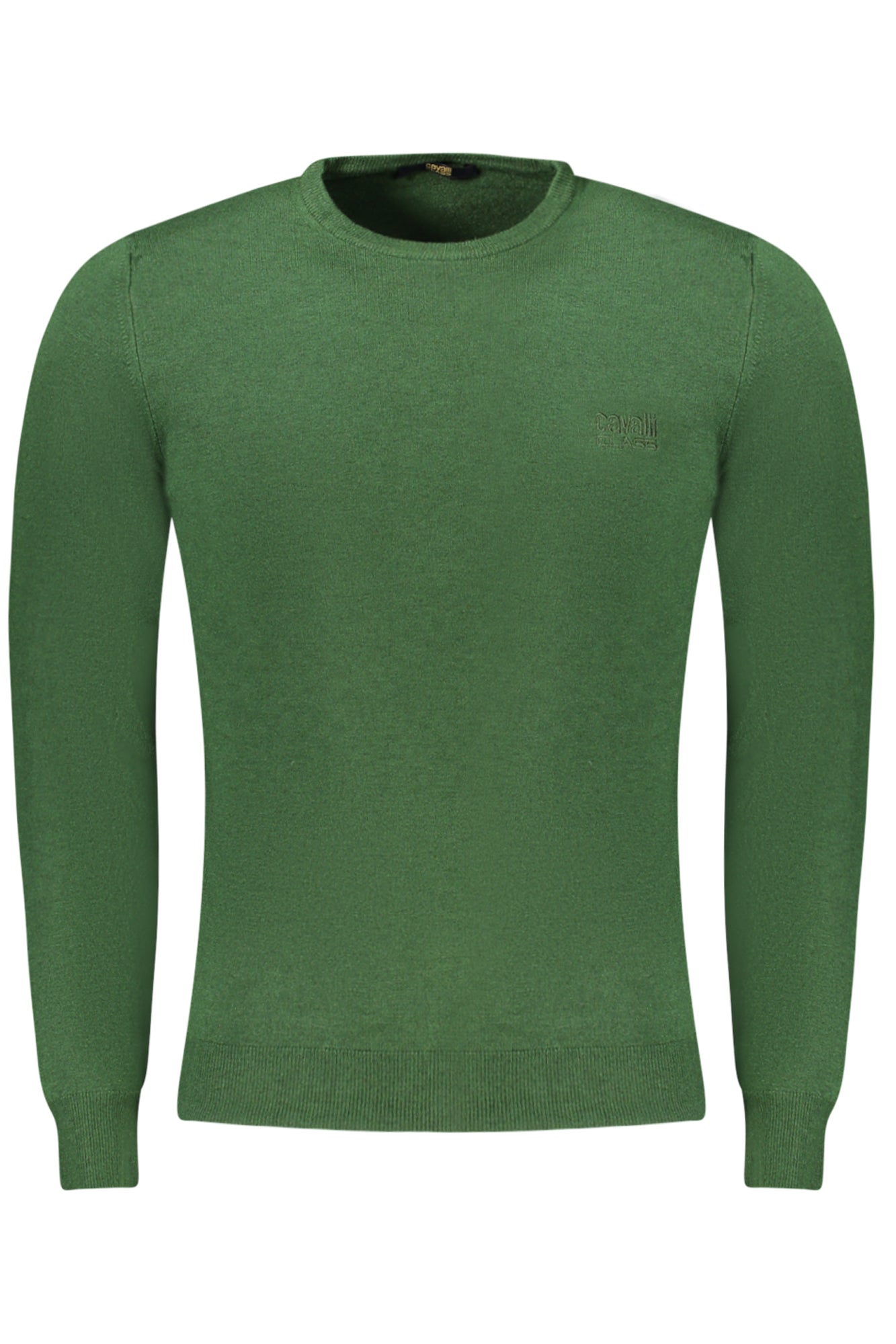 CAVALLI CLASS GREEN MENS SWEATER