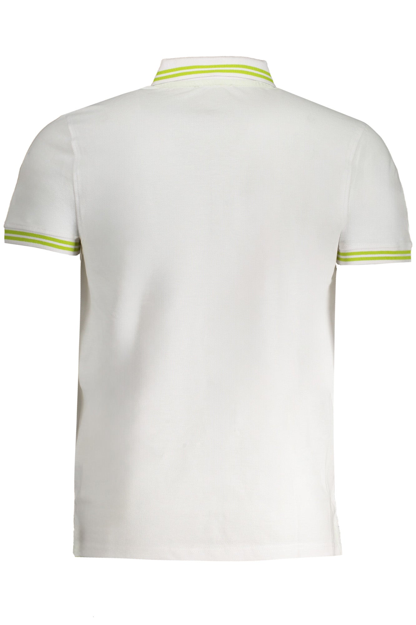CAVALLI CLASS MENS WHITE SHORT SLEEVED POLO SHIRT