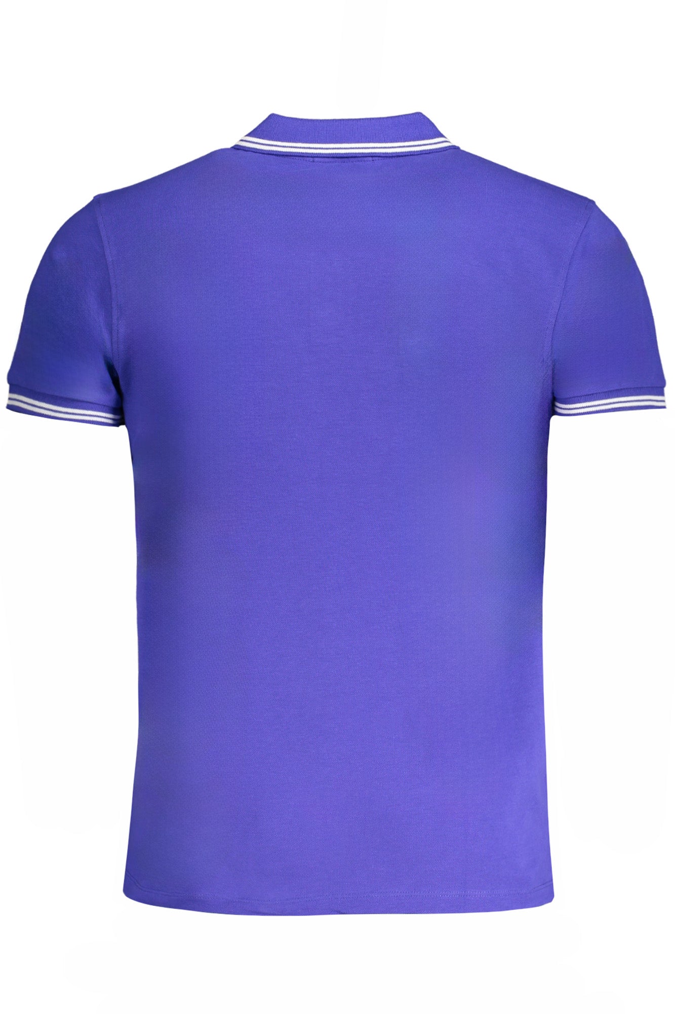 CAVALLI CLASS MENS SHORT SLEEVED POLO SHIRT BLUE
