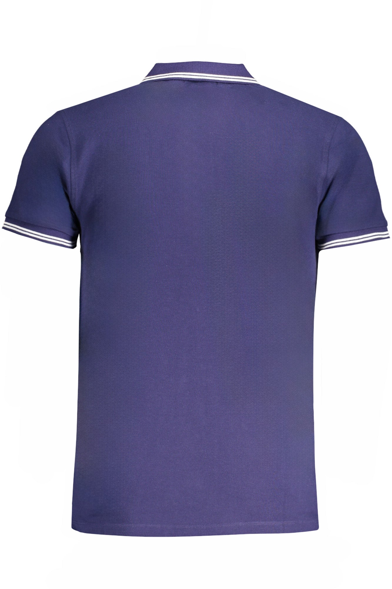 CAVALLI CLASS MENS SHORT SLEEVED POLO SHIRT BLUE
