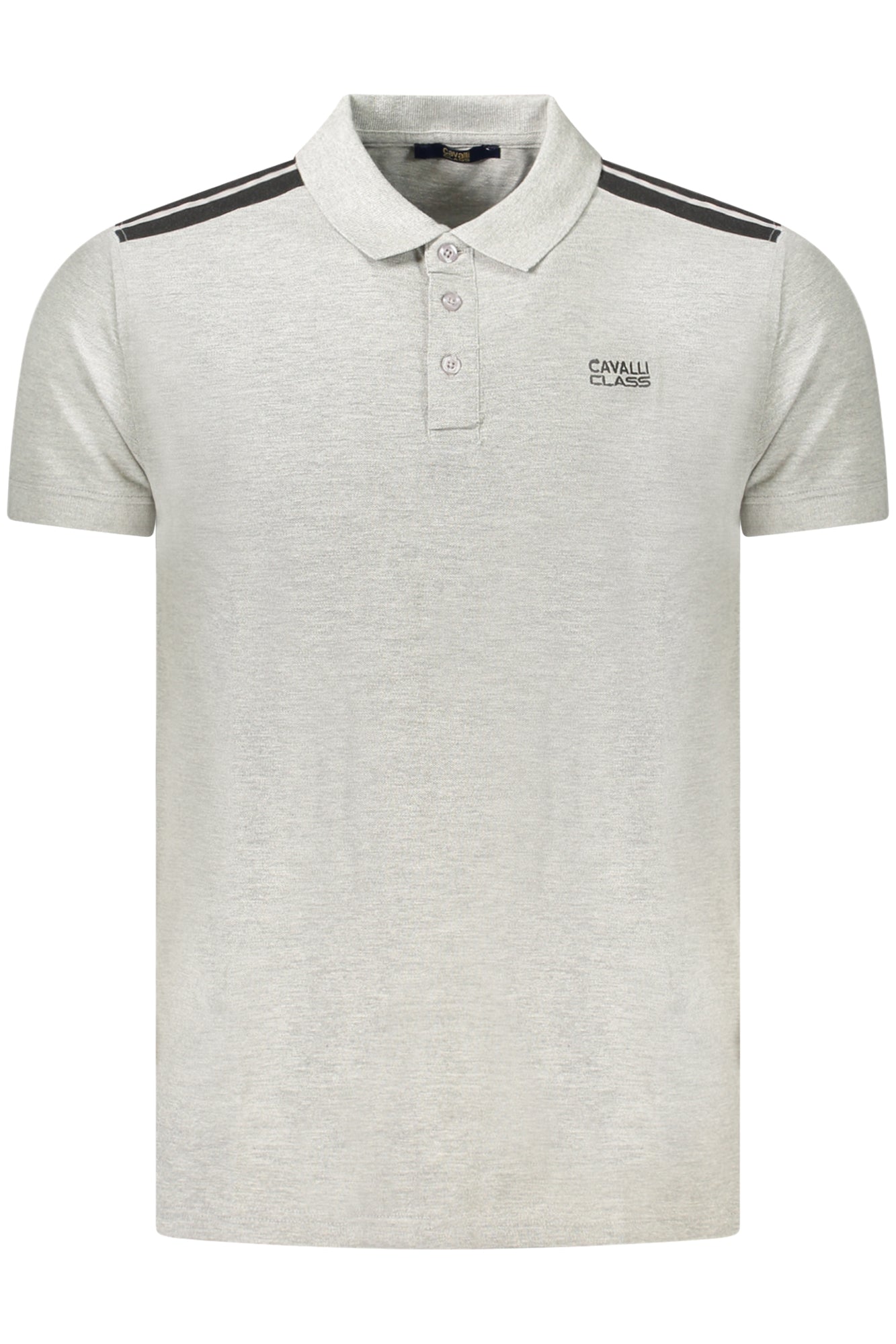 CAVALLI CLASS POLO SHORT SLEEVES MEN GREY