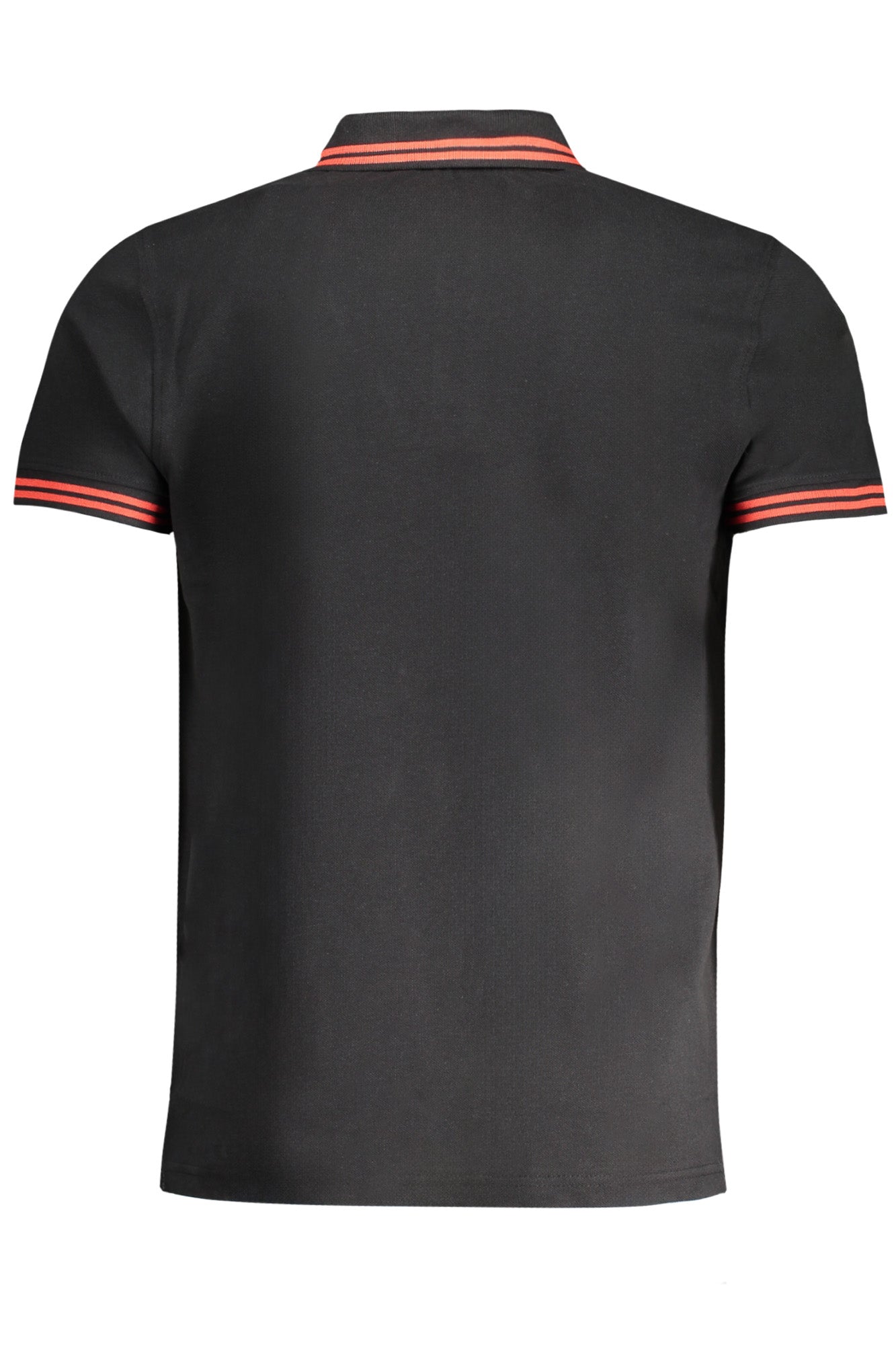 CAVALLI CLASS MENS SHORT SLEEVED POLO SHIRT BLACK