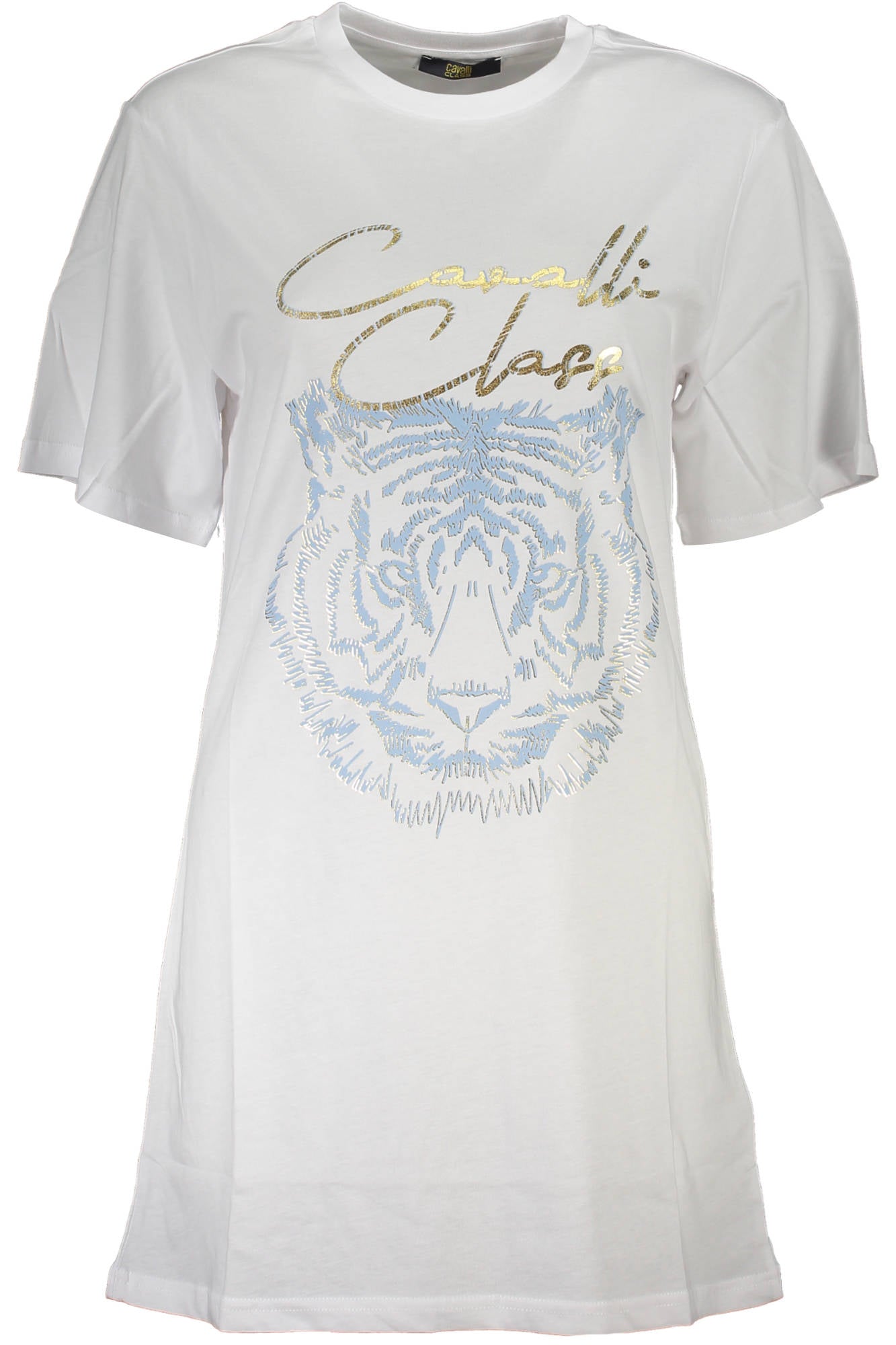 CAVALLI CLASS SHORT SLEEVE T-SHIRT WOMEN WHITE