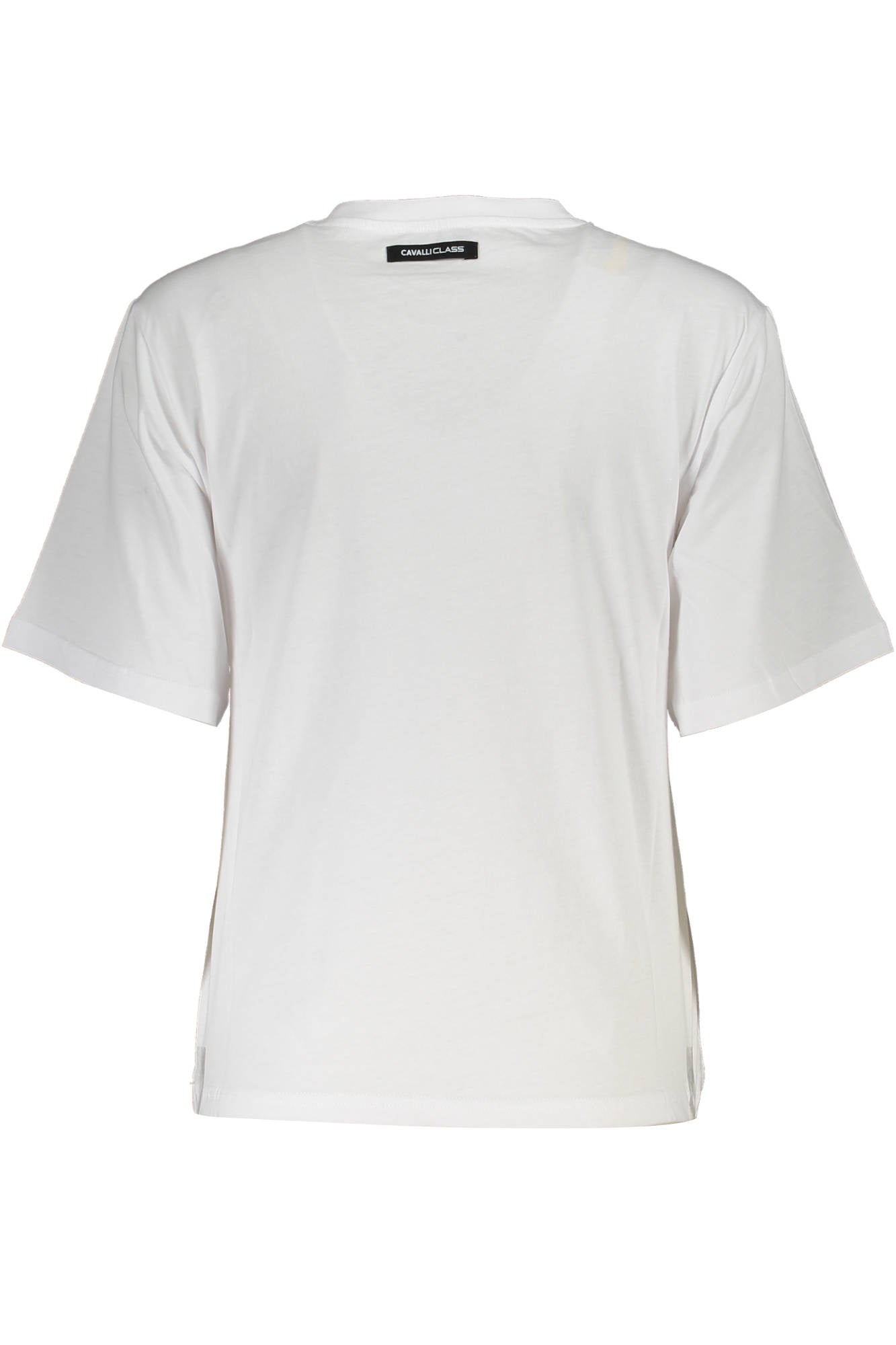 CAVALLI CLASS SHORT SLEEVE T-SHIRT WOMEN WHITE