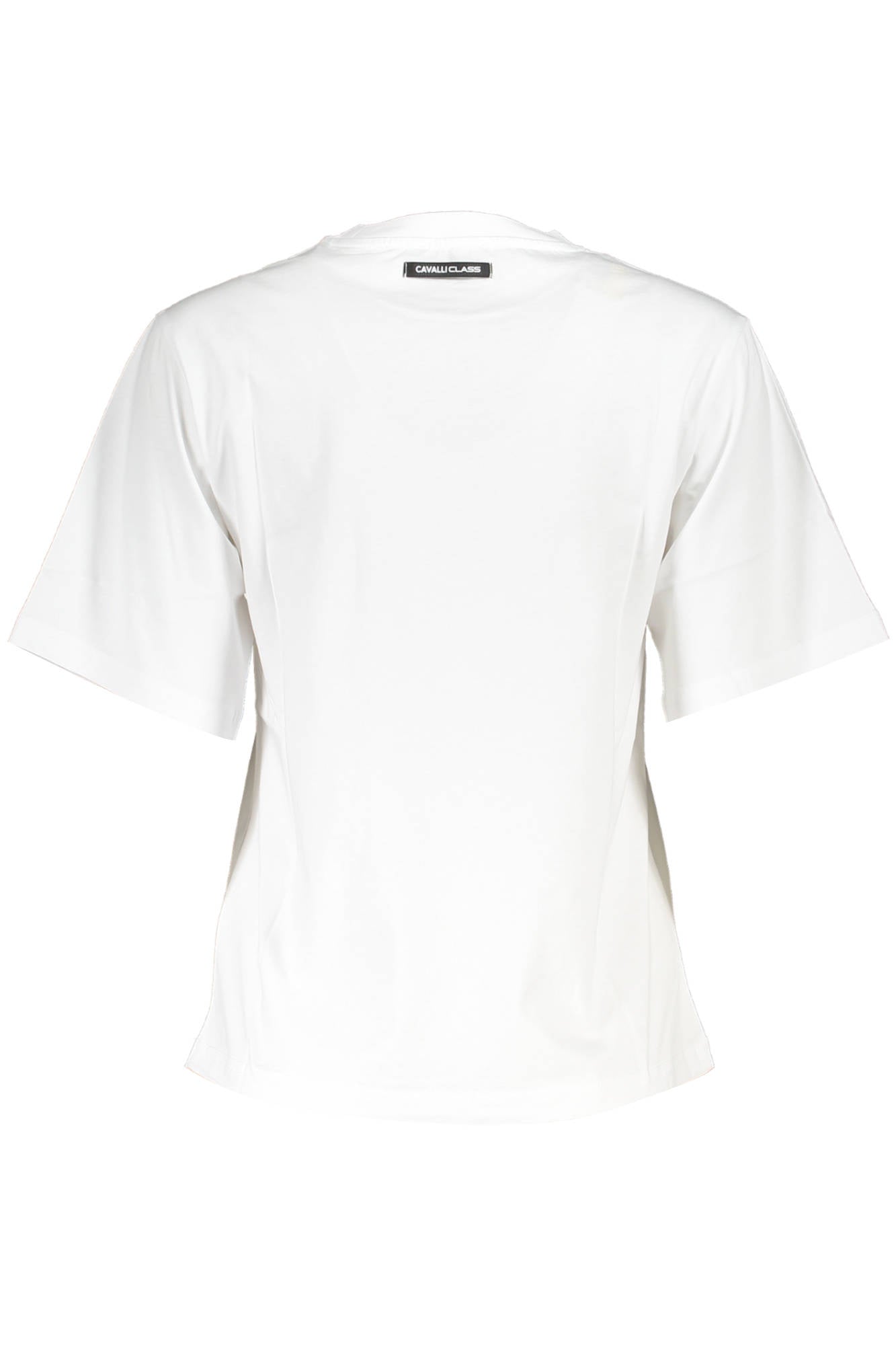 CAVALLI CLASS SHORT SLEEVE T-SHIRT WOMEN WHITE