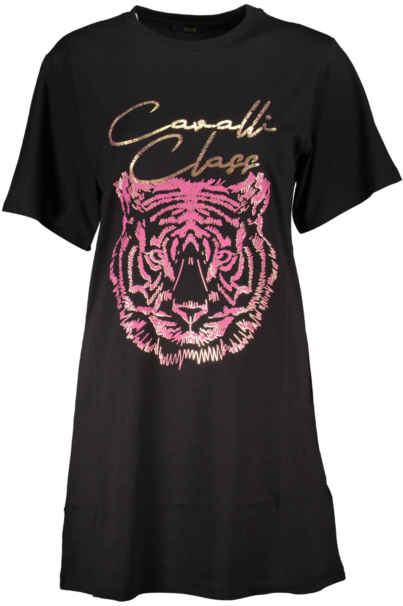 CAVALLI CLASS SHORT SLEEVE T-SHIRT WOMEN BLACK