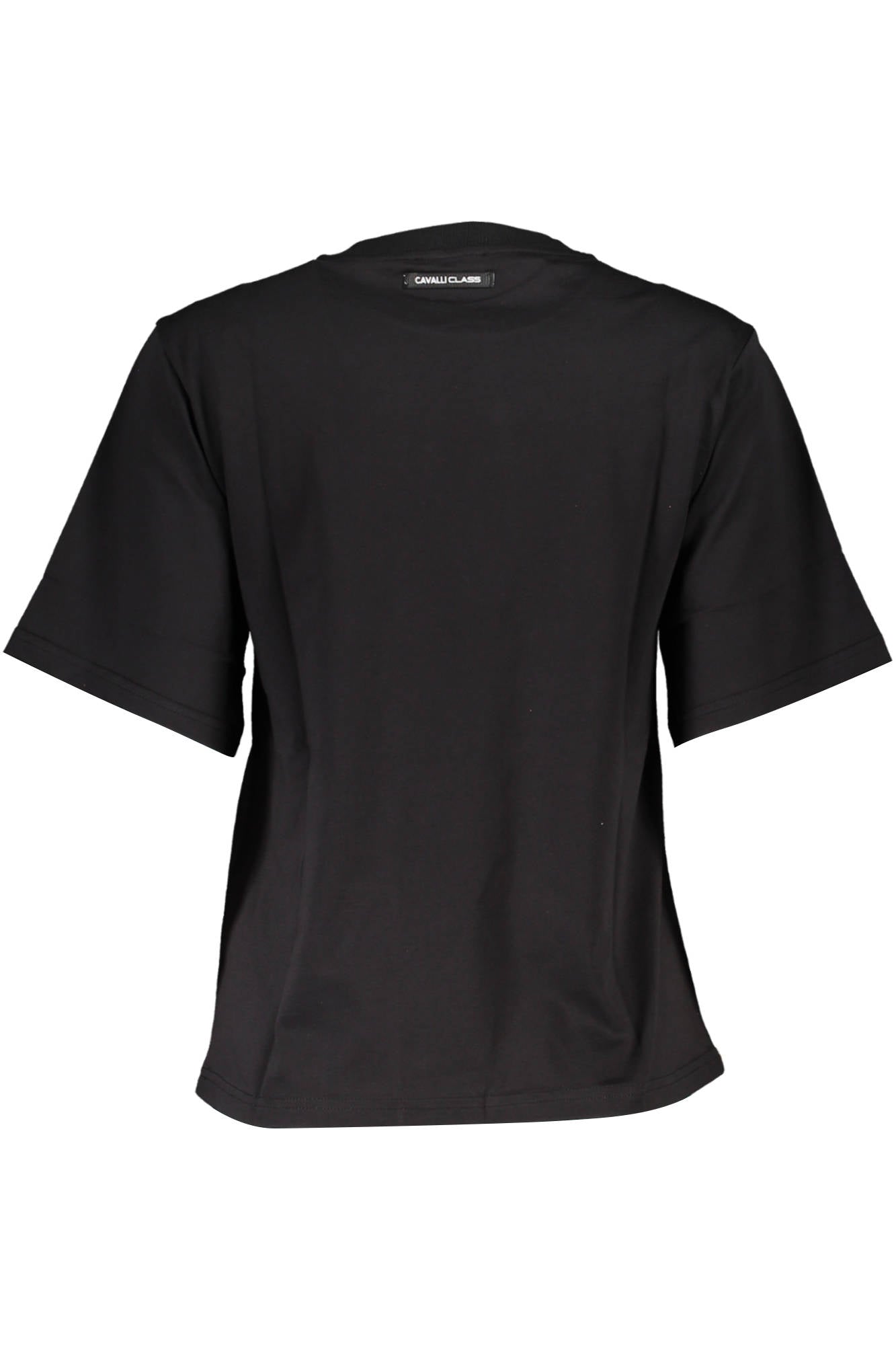 CAVALLI CLASS SHORT SLEEVE T-SHIRT WOMEN BLACK