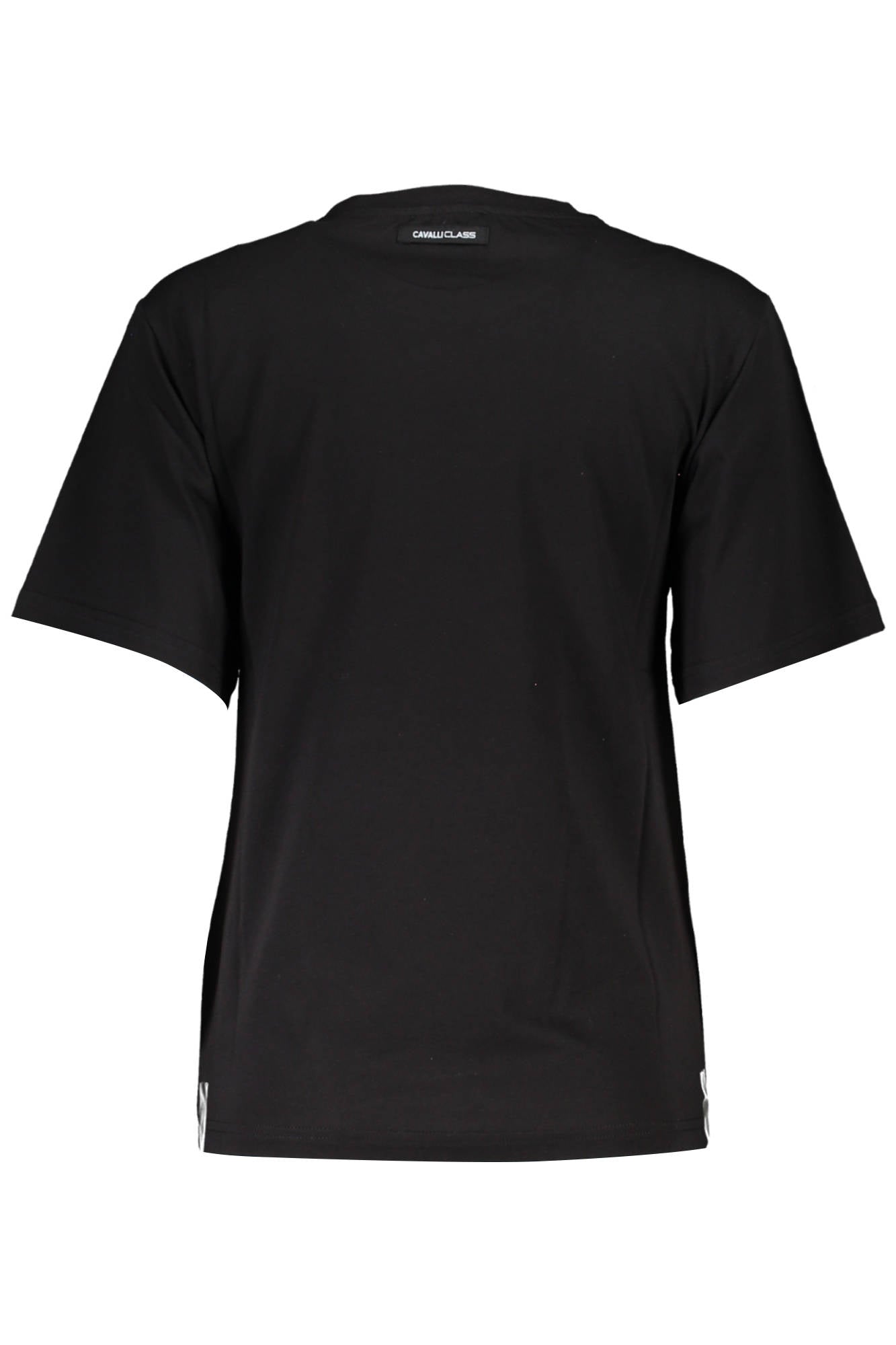 CAVALLI CLASS SHORT SLEEVE T-SHIRT WOMEN BLACK