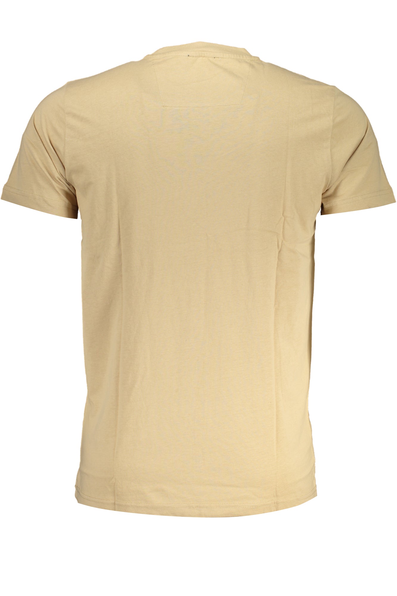 CAVALLI CLASS MENS SHORT SLEEVED T-SHIRT BEIGE