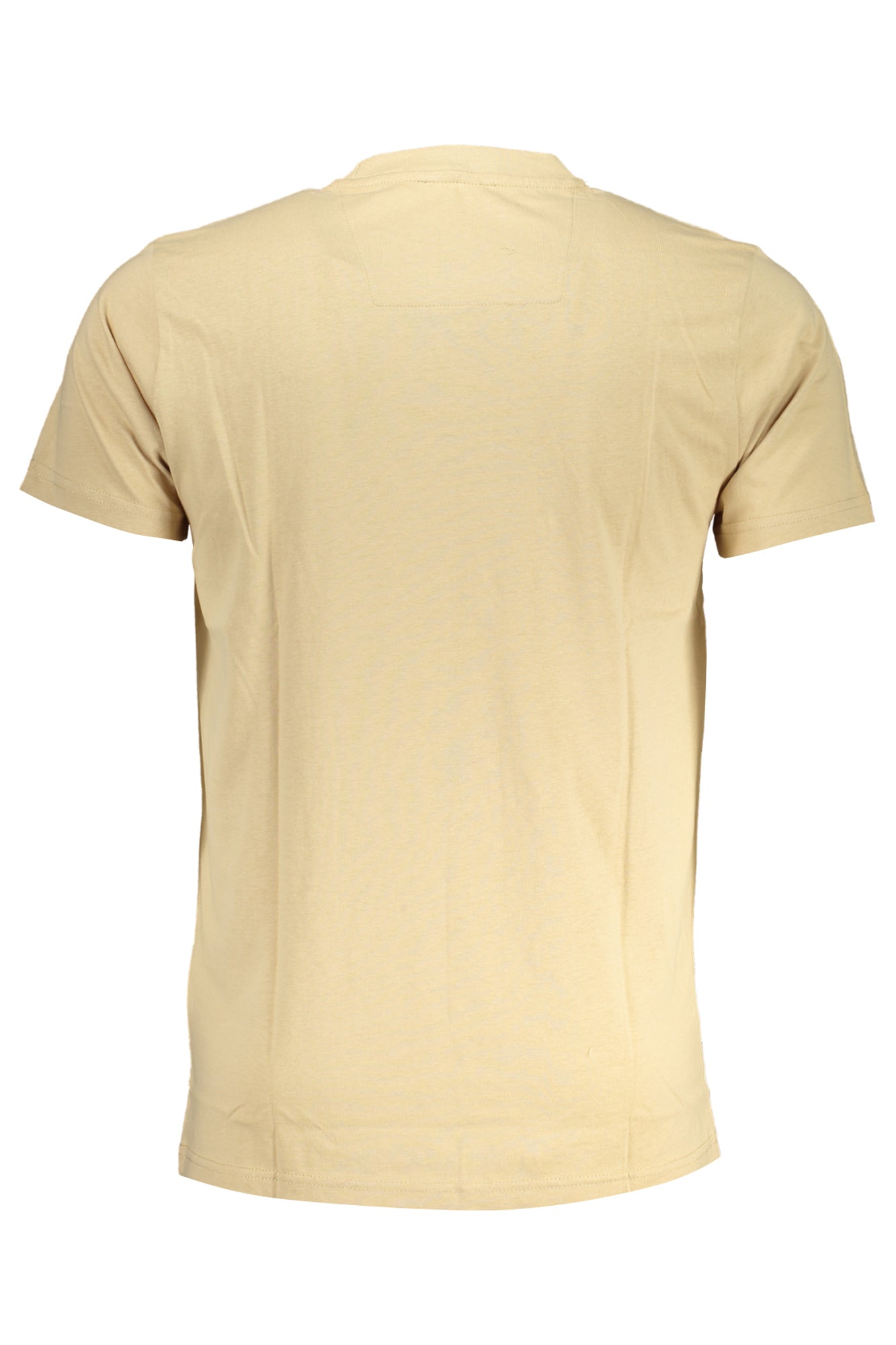 CAVALLI CLASS MENS SHORT SLEEVED T-SHIRT BEIGE
