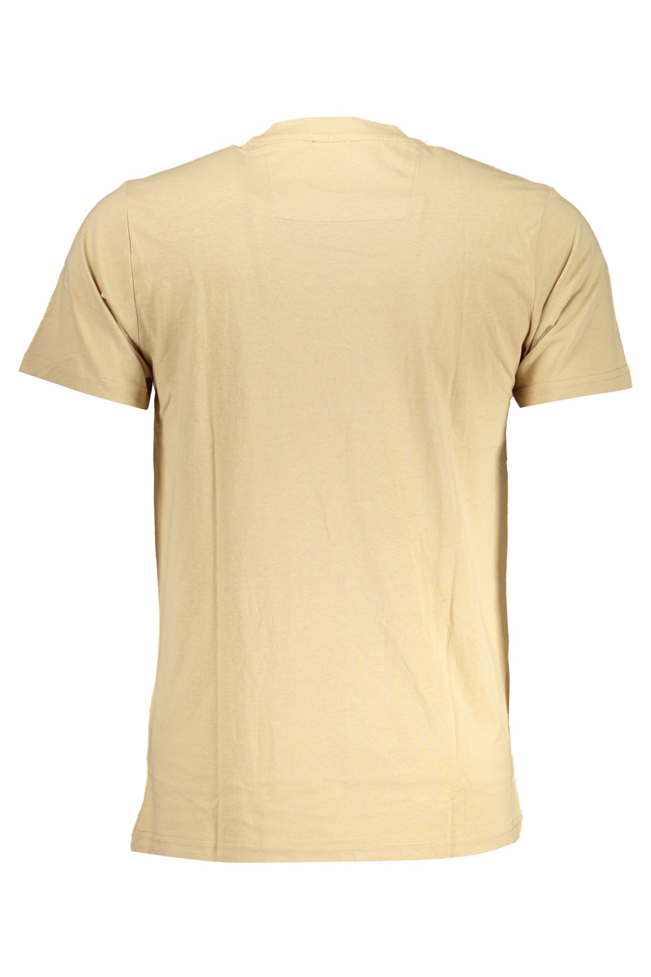 CAVALLI CLASS MENS SHORT SLEEVED T-SHIRT BEIGE