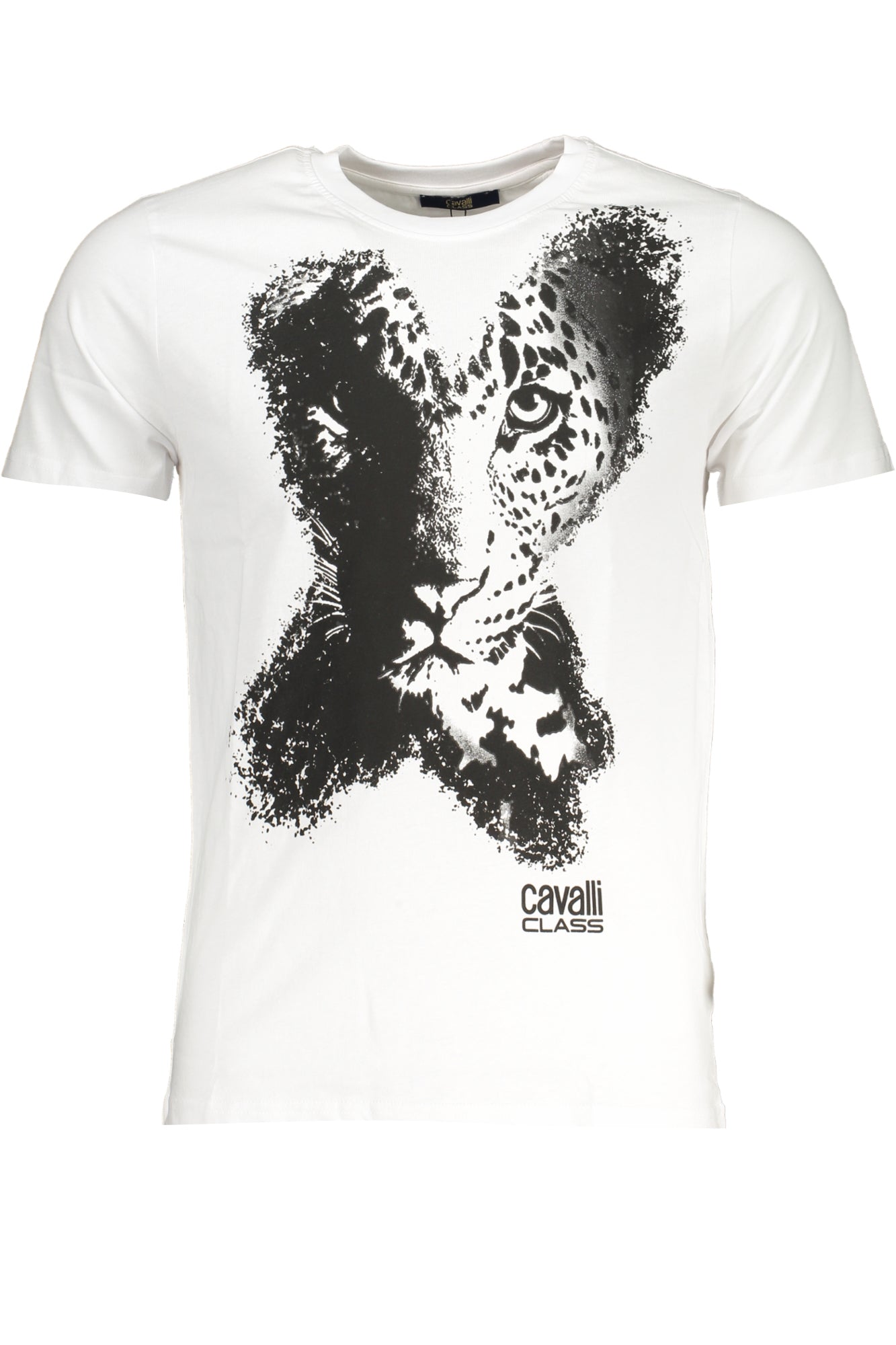CAVALLI CLASS MENS SHORT SLEEVED T-SHIRT WHITE