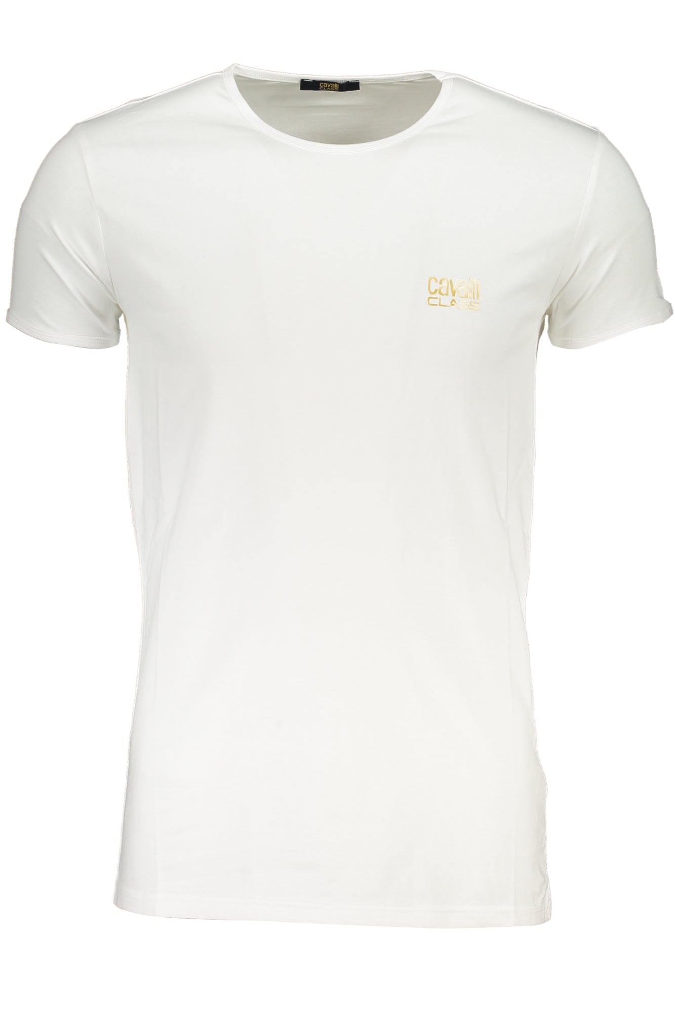 CAVALLI CLASS MENS SHORT SLEEVED T-SHIRT WHITE