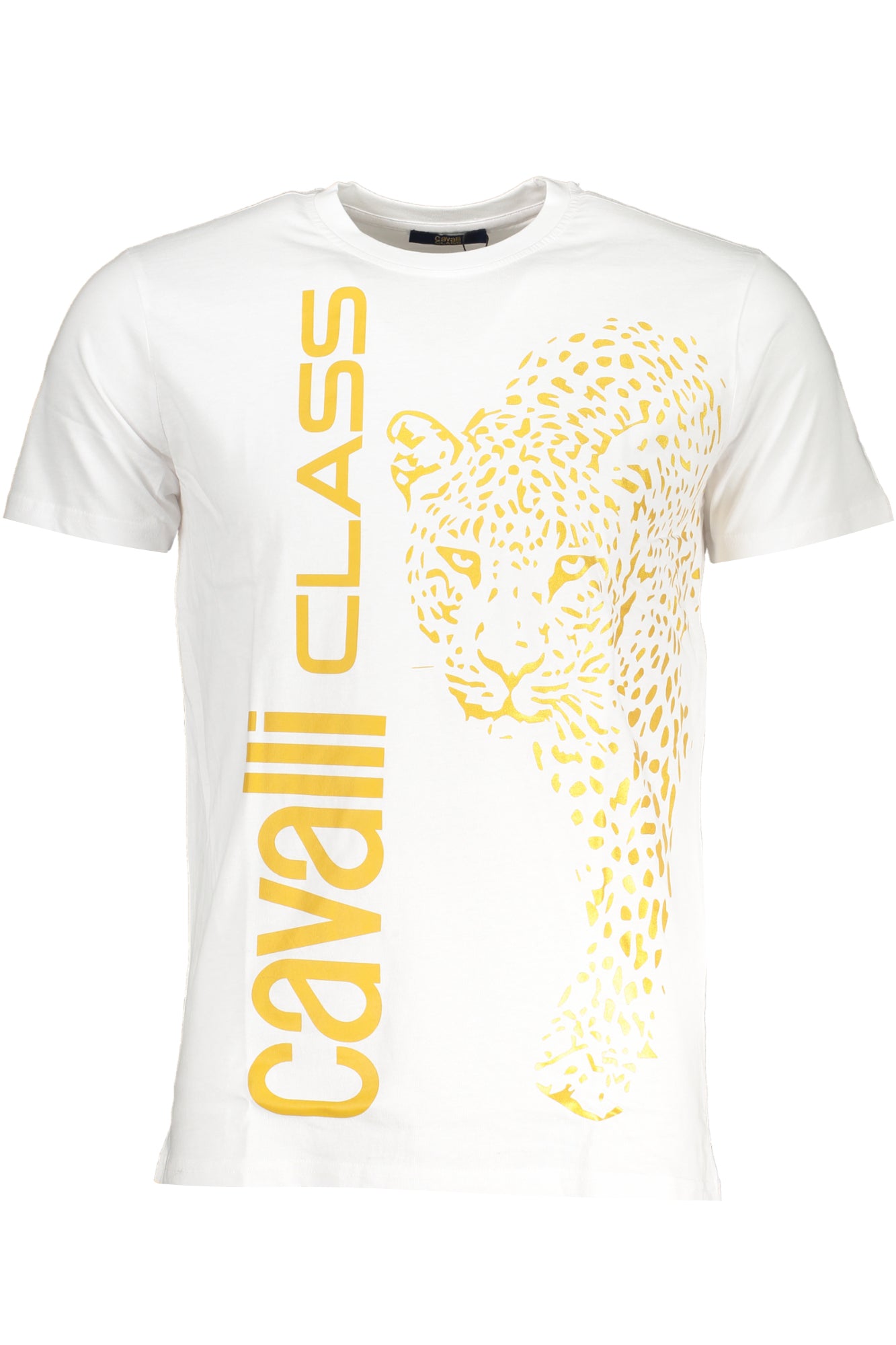 CAVALLI CLASS MENS SHORT SLEEVED T-SHIRT WHITE