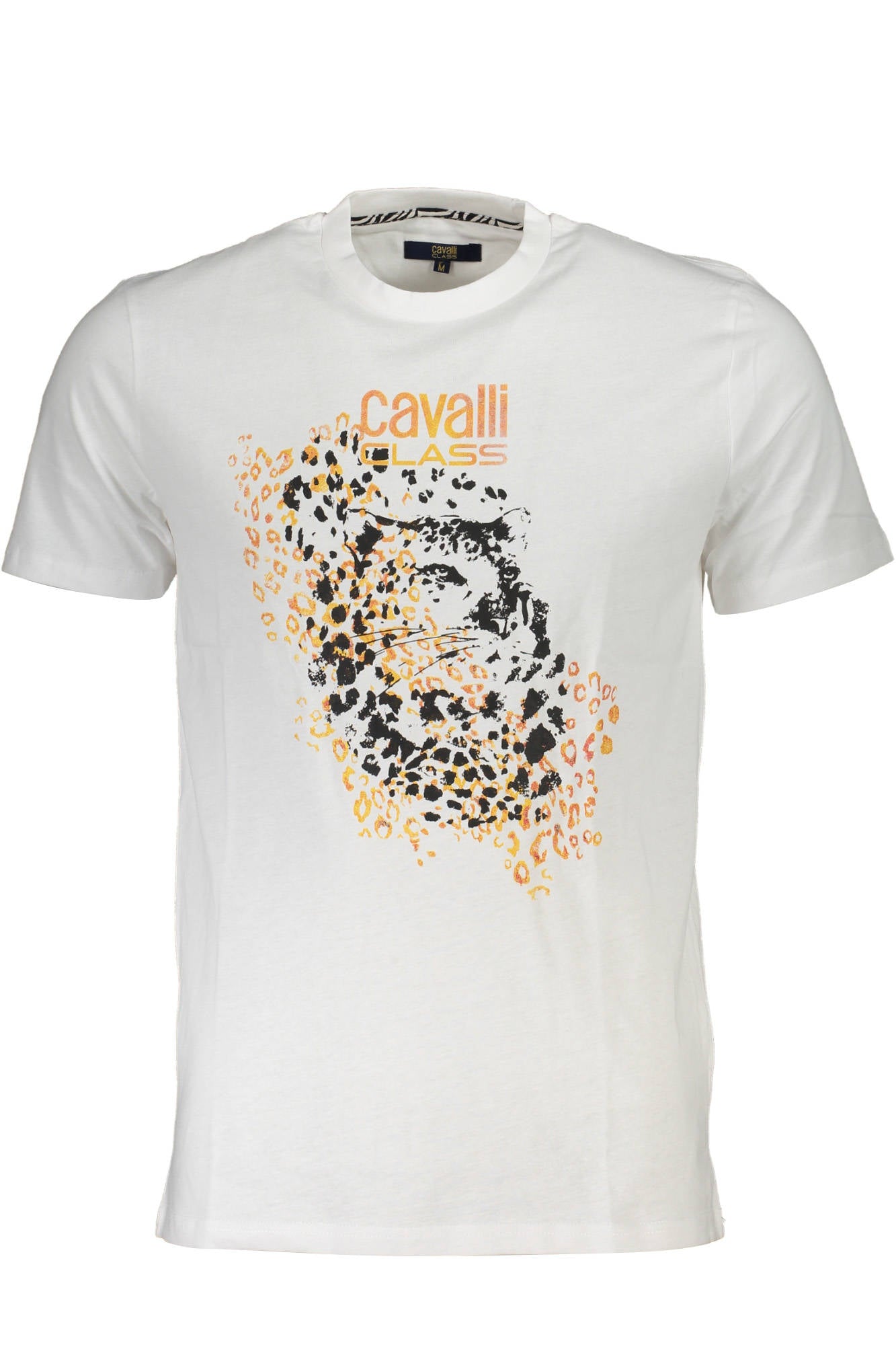 CAVALLI CLASS MENS SHORT SLEEVED T-SHIRT WHITE