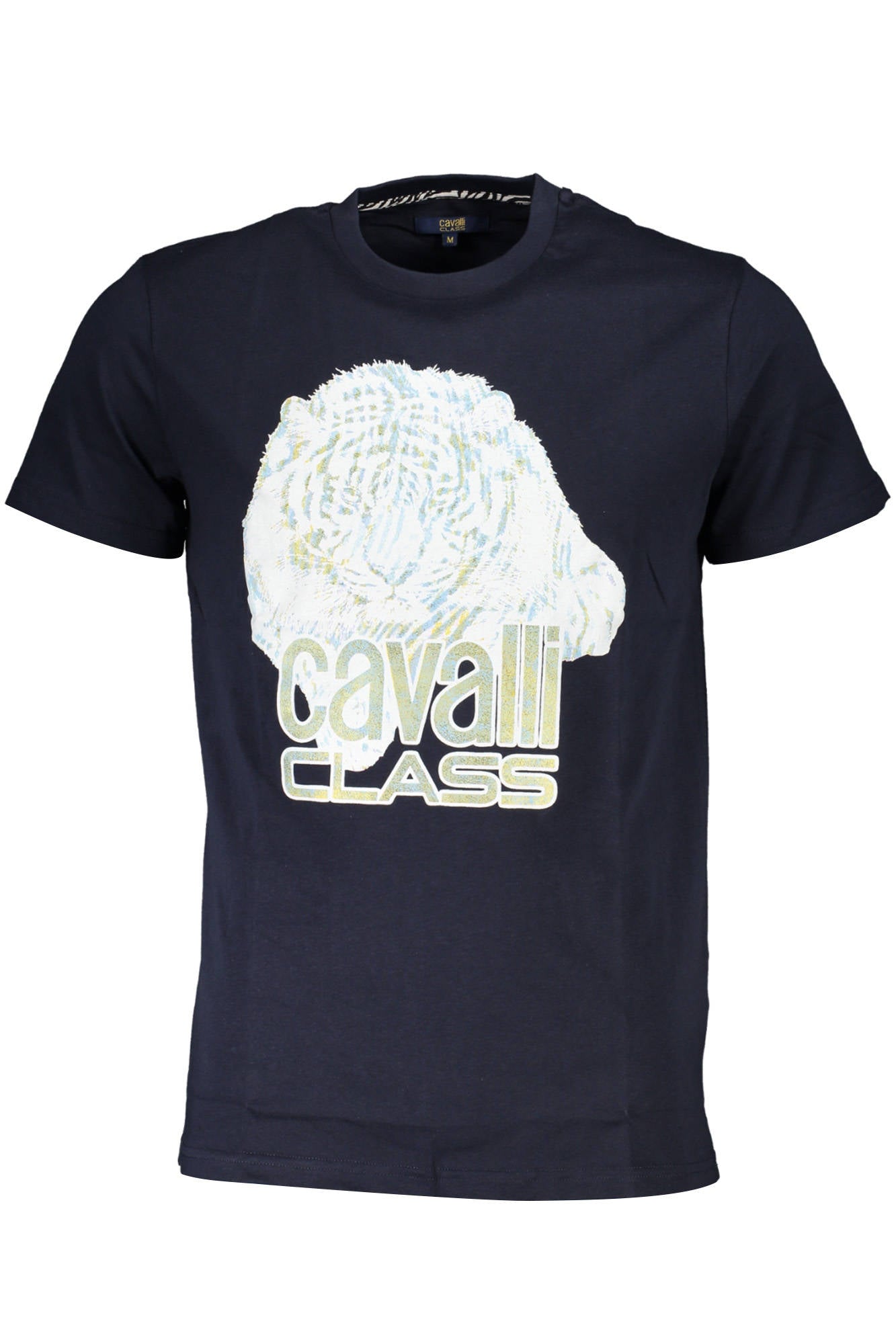 CAVALLI CLASS SHORT SLEEVE T-SHIRT MEN BLUE
