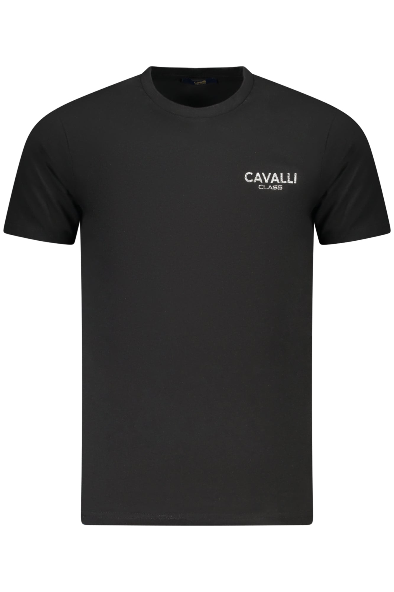 CAVALLI CLASS SHORT SLEEVE T-SHIRT MEN BLACK