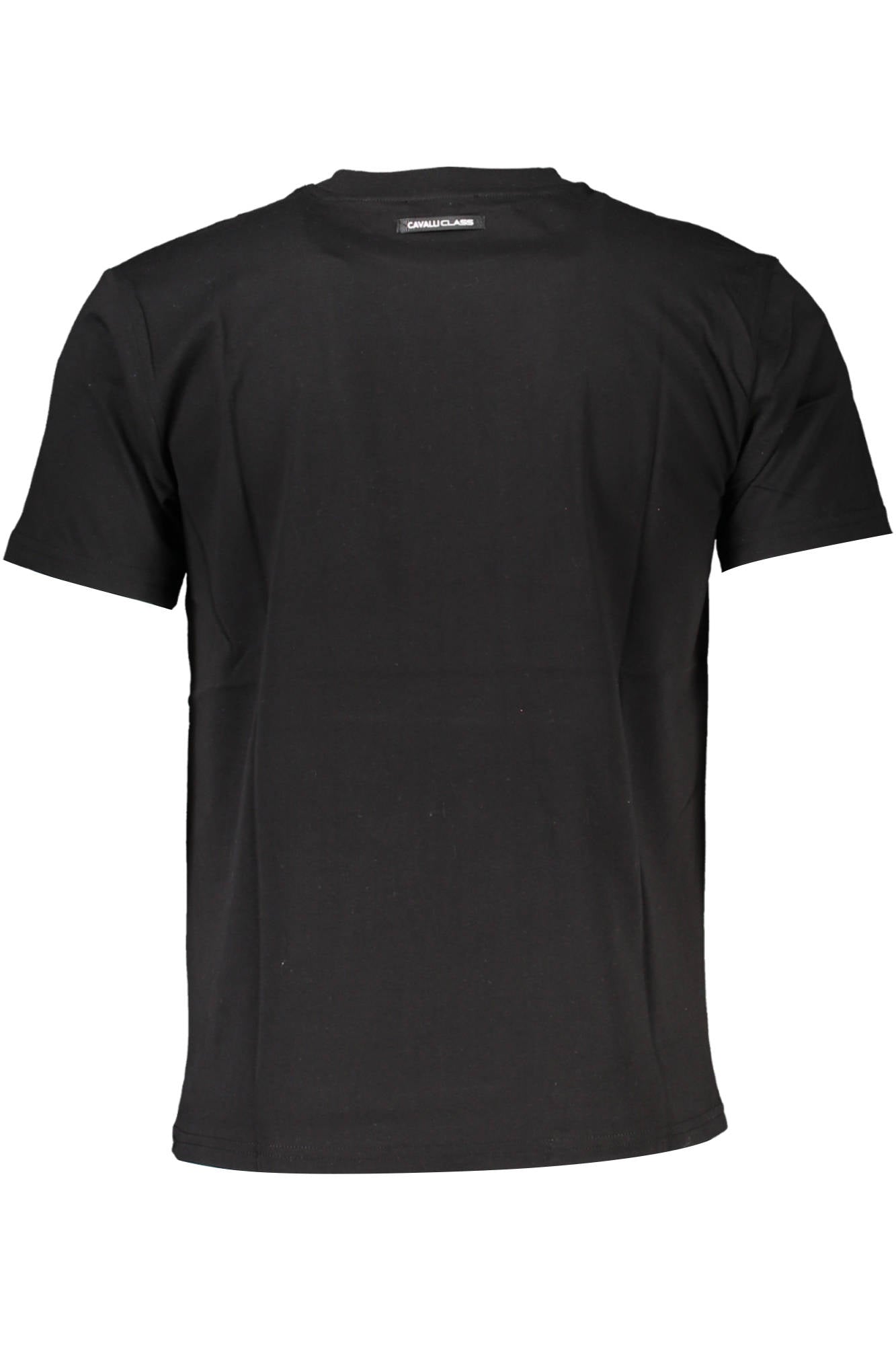 CAVALLI CLASS T-SHIRT SHORT SLEEVE MAN BLACK