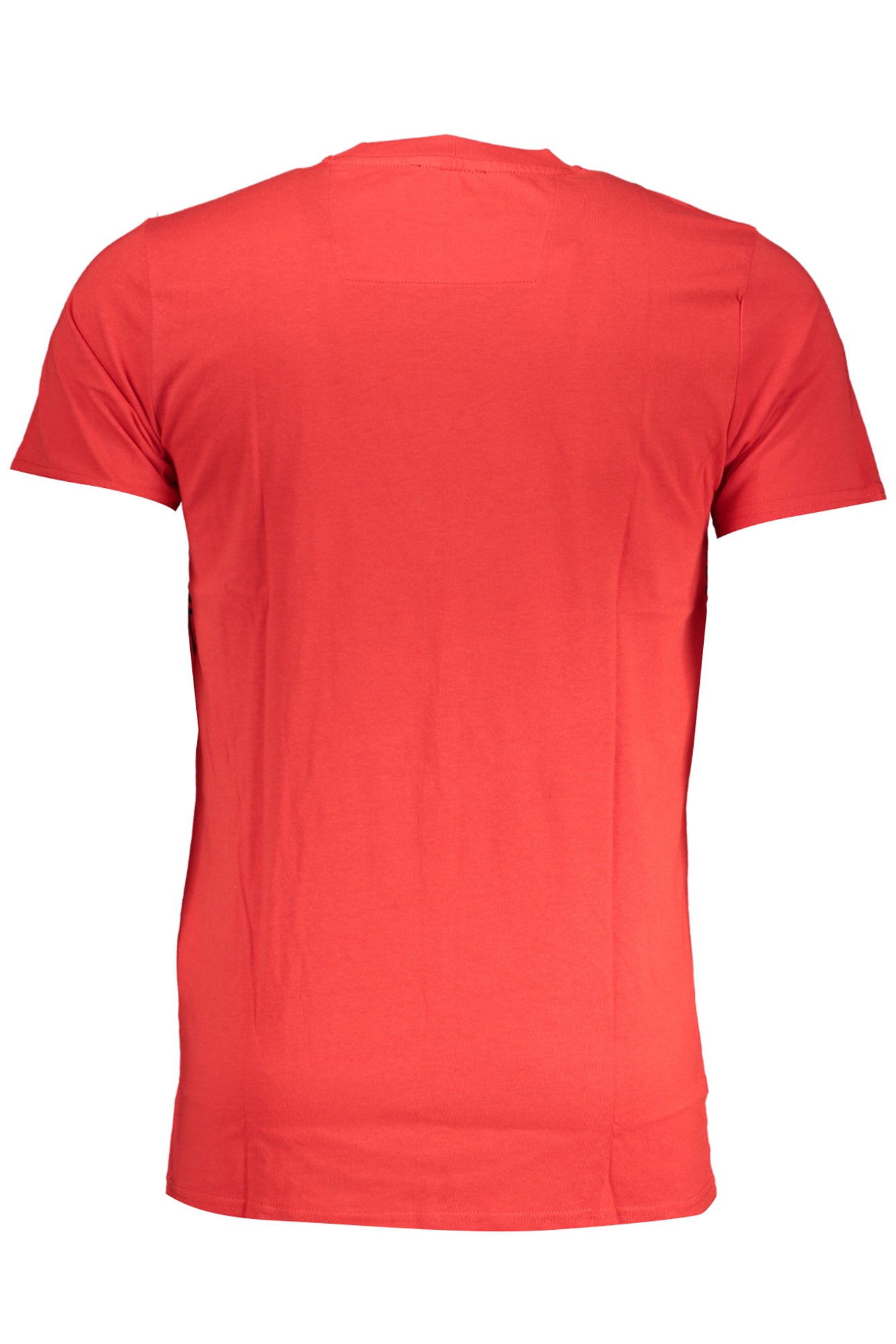 CAVALLI CLASS MENS SHORT SLEEVE T-SHIRT RED