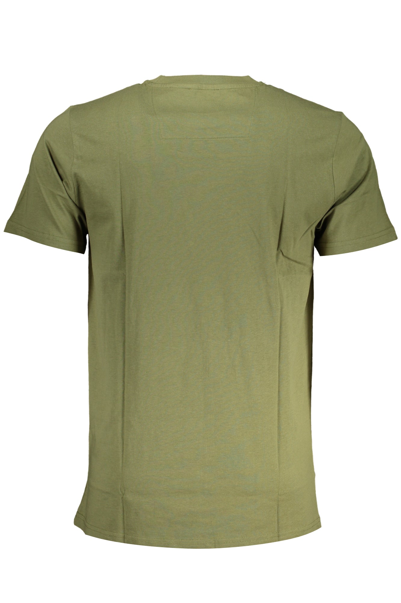 CAVALLI CLASS GREEN MENS SHORT SLEEVED T-SHIRT